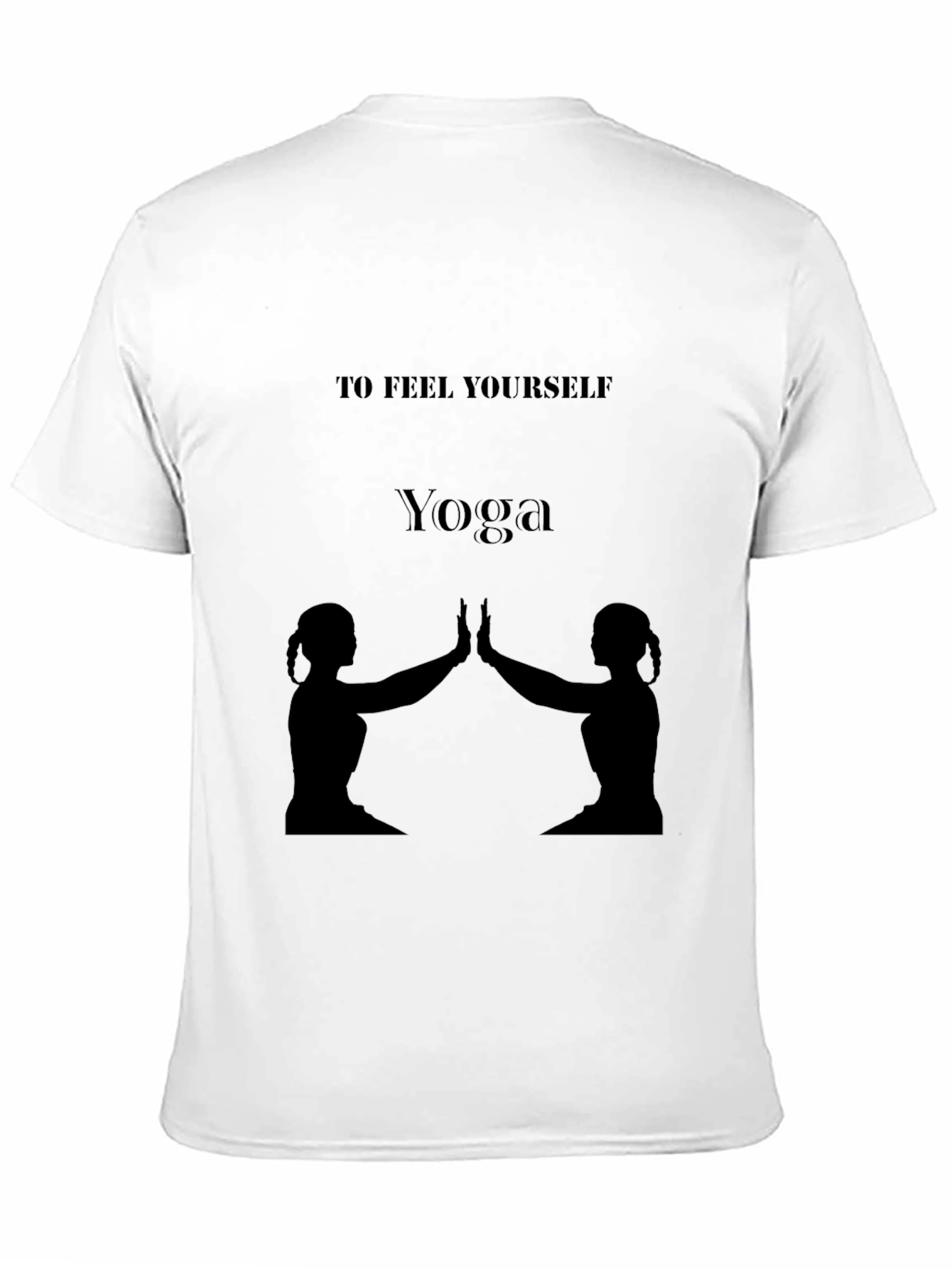 Yoga Silhouette T-Shirt - Feel Yourself