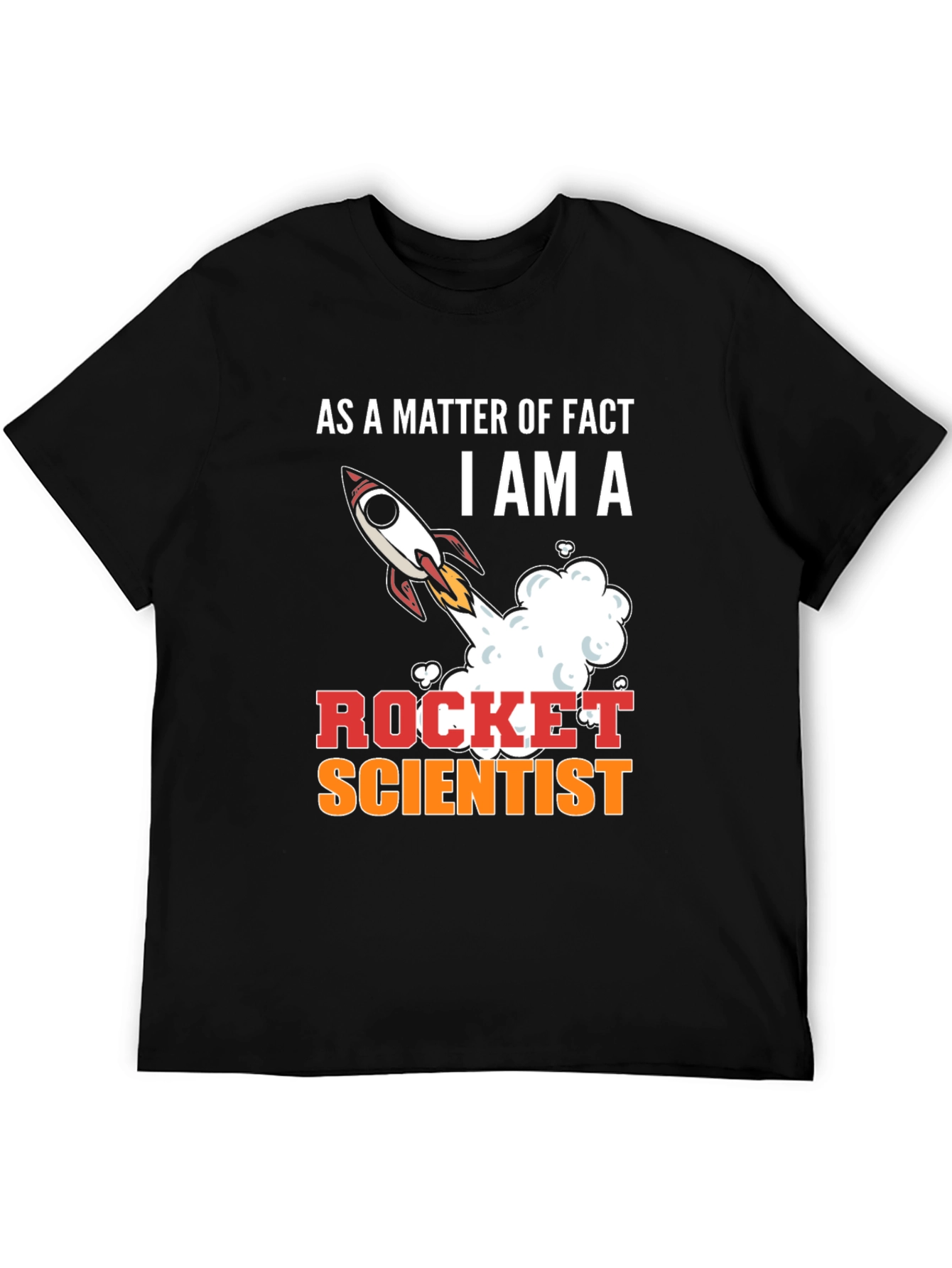 Rocket Scientist Graphic Tee - Funny Science T-Shirt