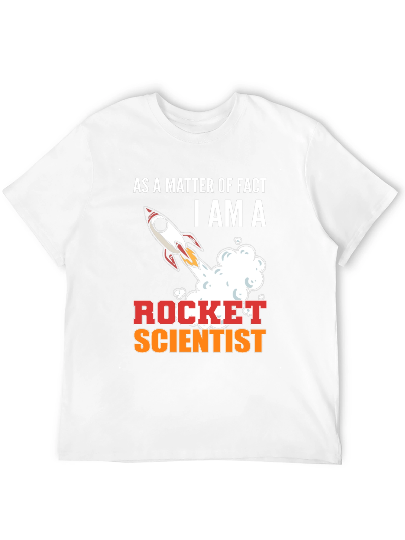 Rocket Scientist Graphic Tee - Funny Science T-Shirt