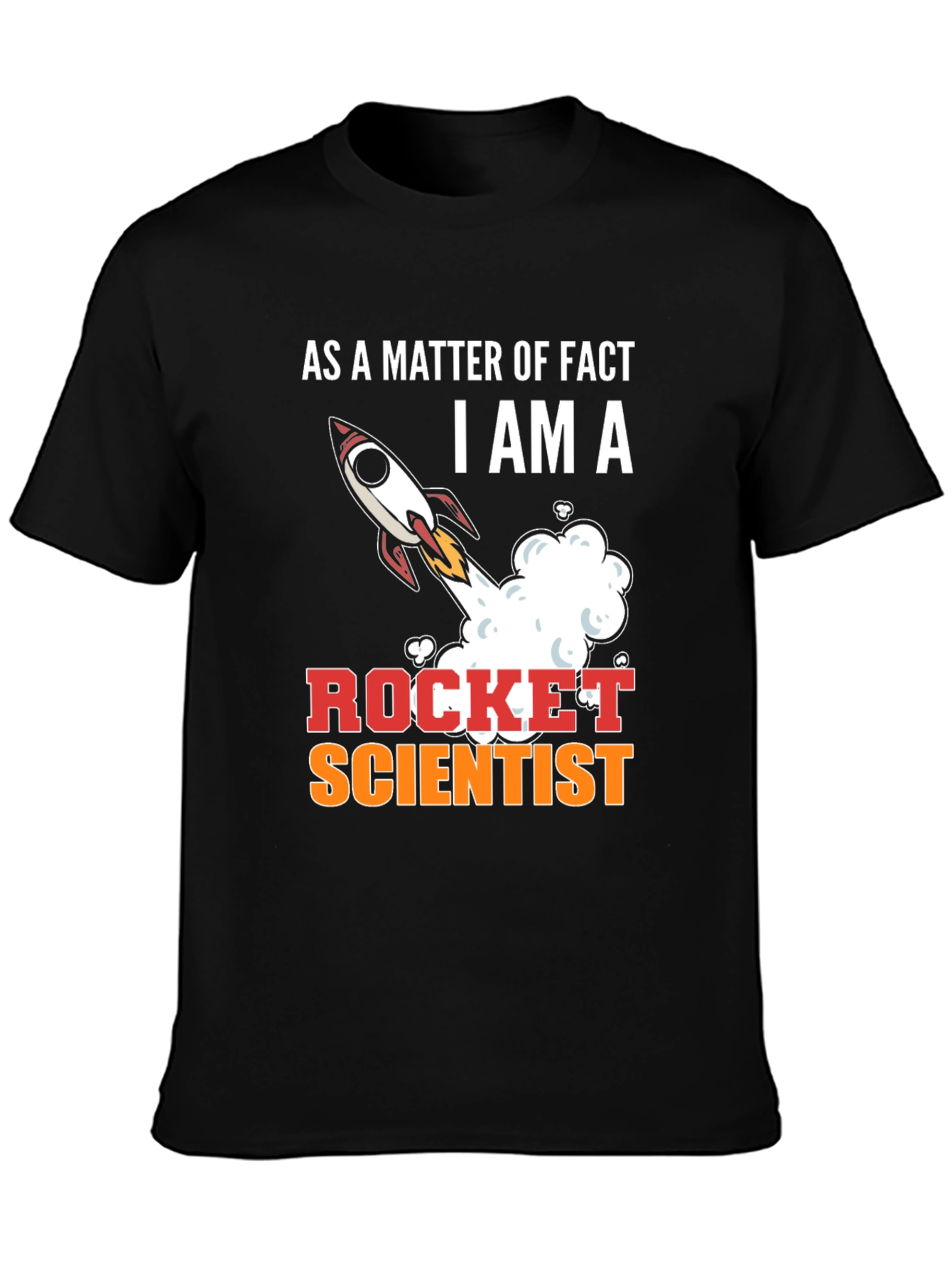 Rocket Scientist Graphic Tee - Funny Science T-Shirt