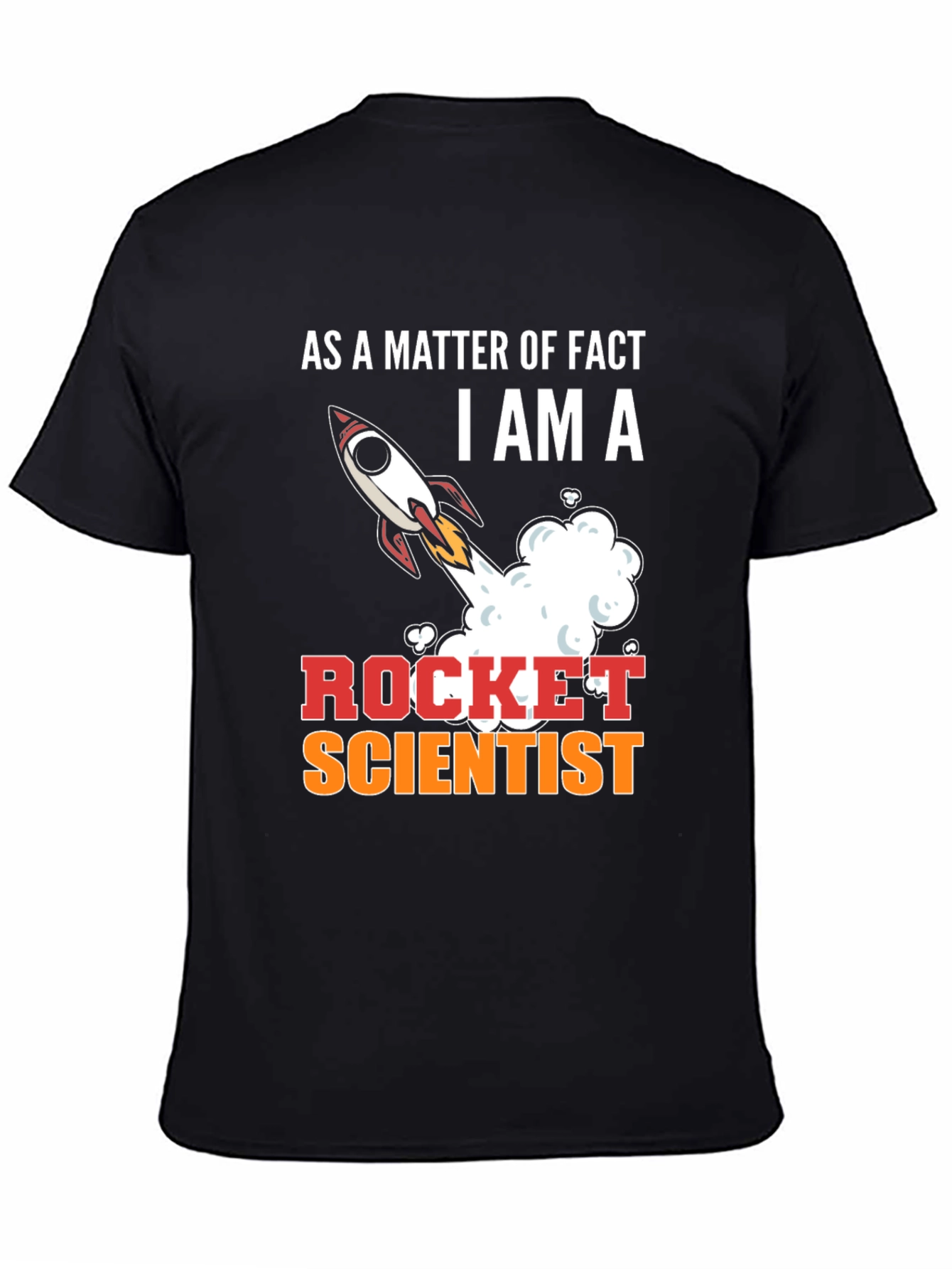 Rocket Scientist Graphic Tee - Funny Science T-Shirt