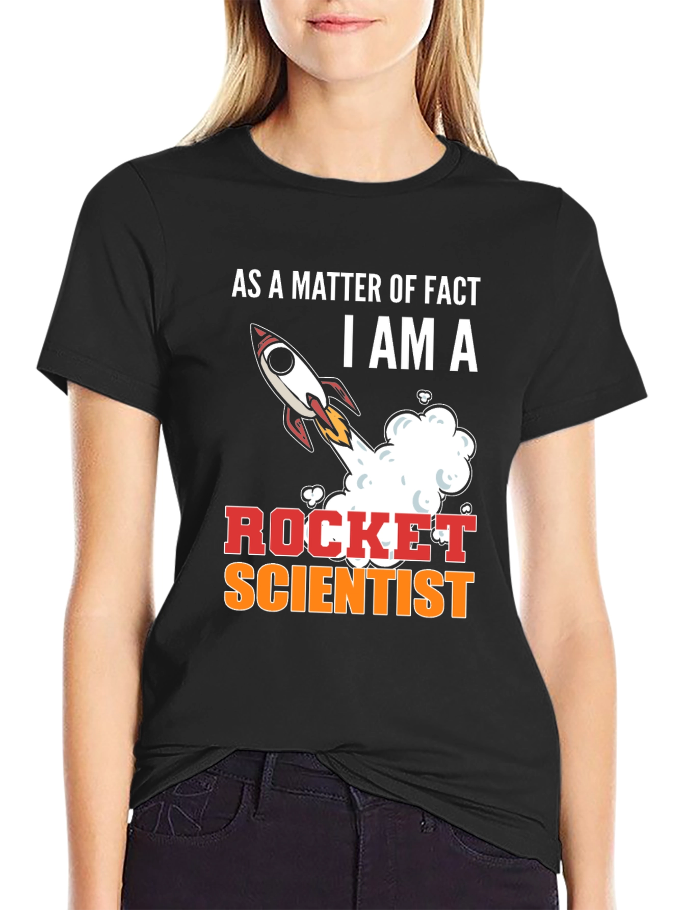 Rocket Scientist Graphic Tee - Funny Science T-Shirt