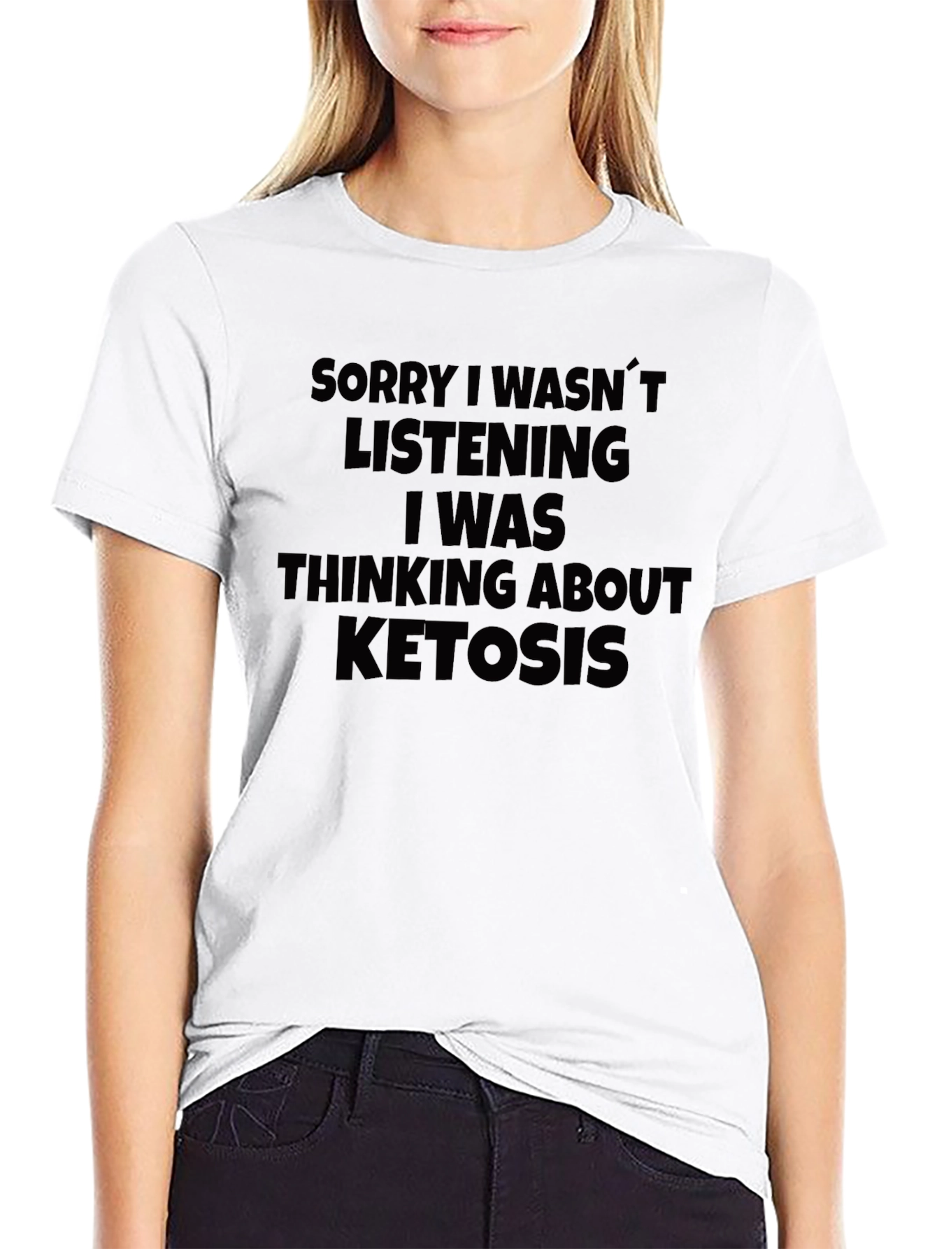 Ketosis Thought Funny Graphic T-Shirt