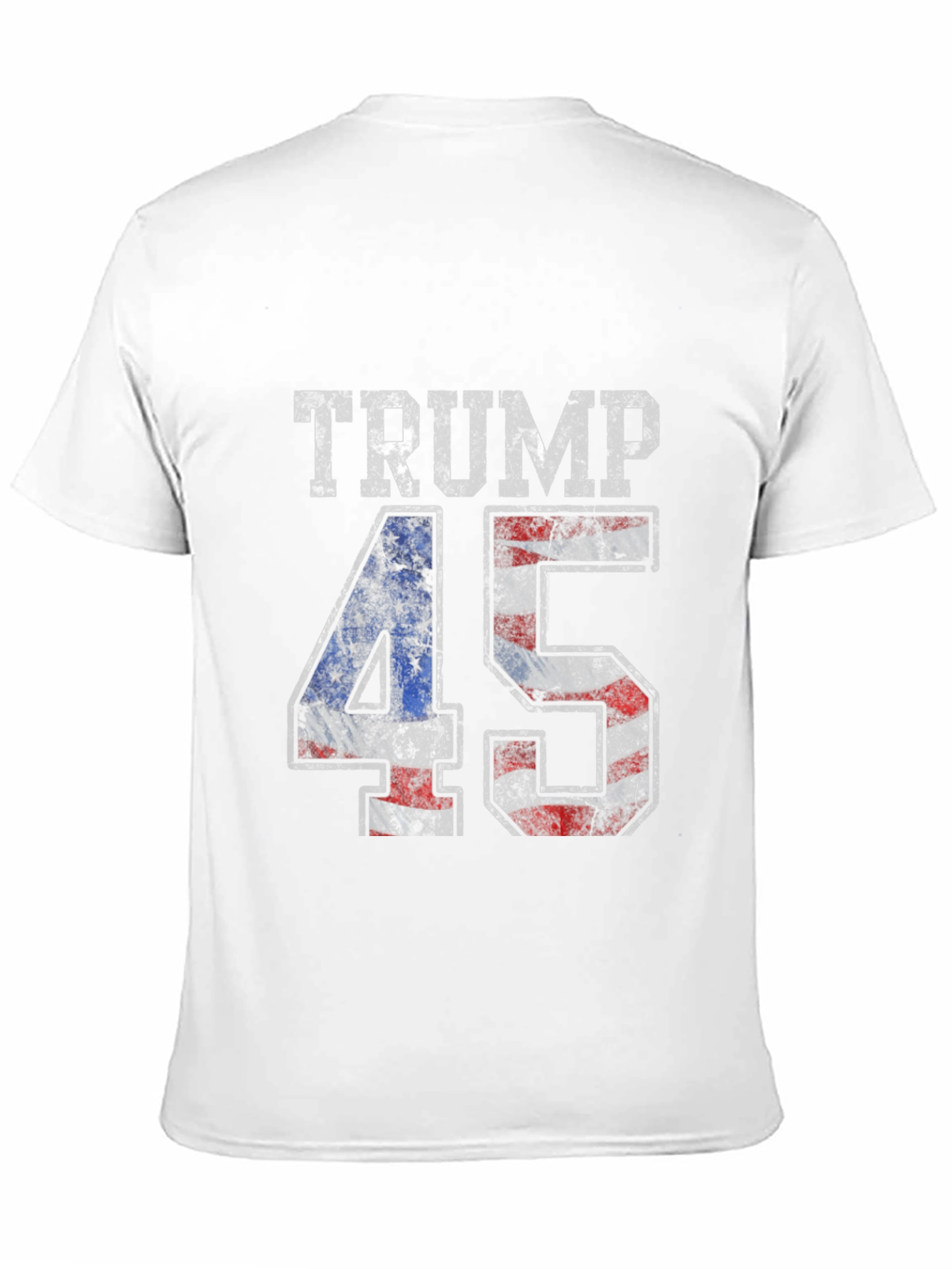 Trump 45 Patriotic Graphic T-Shirt