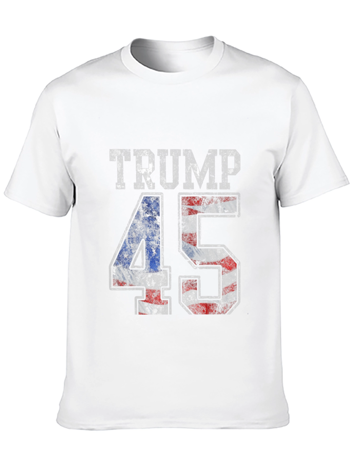 Trump 45 Patriotic Graphic T-Shirt