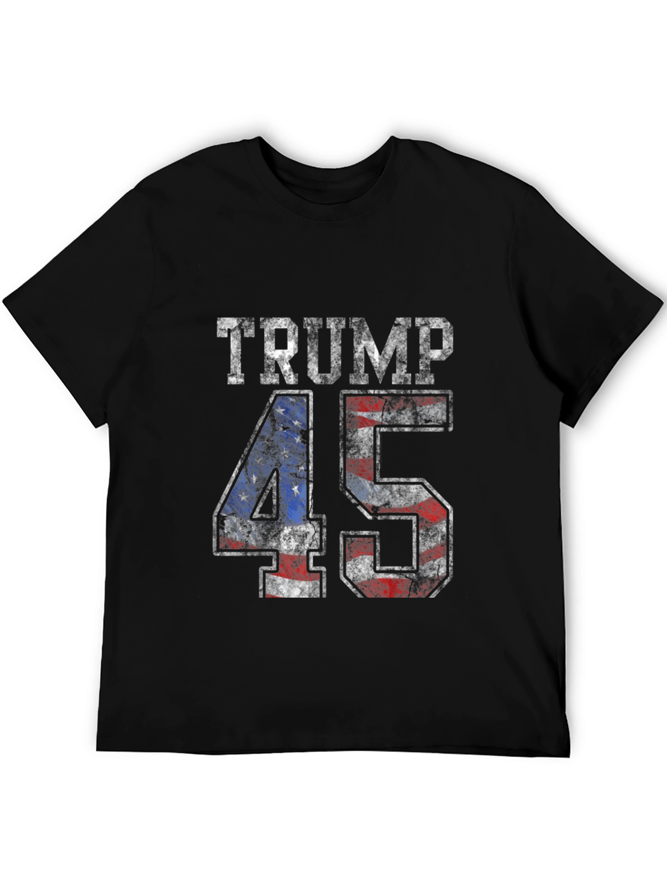 Trump 45 Patriotic Graphic T-Shirt