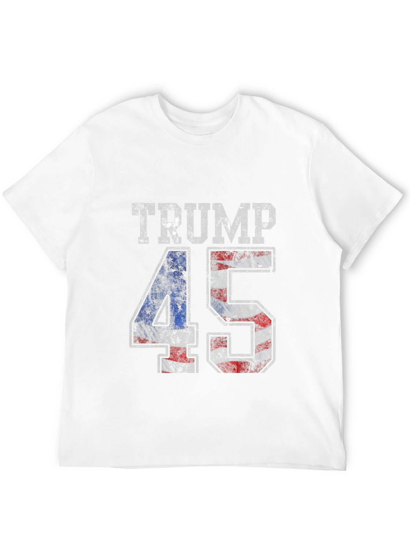 Trump 45 Patriotic Graphic T-Shirt