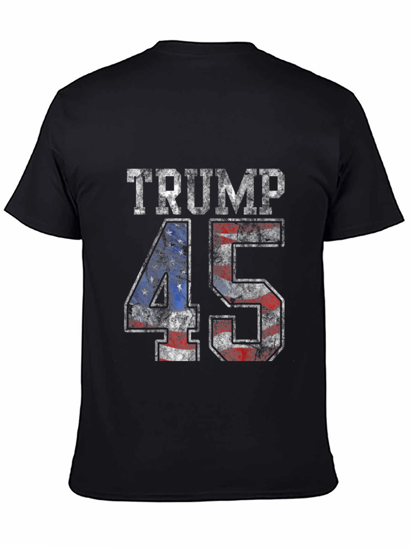 Trump 45 Patriotic Graphic T-Shirt