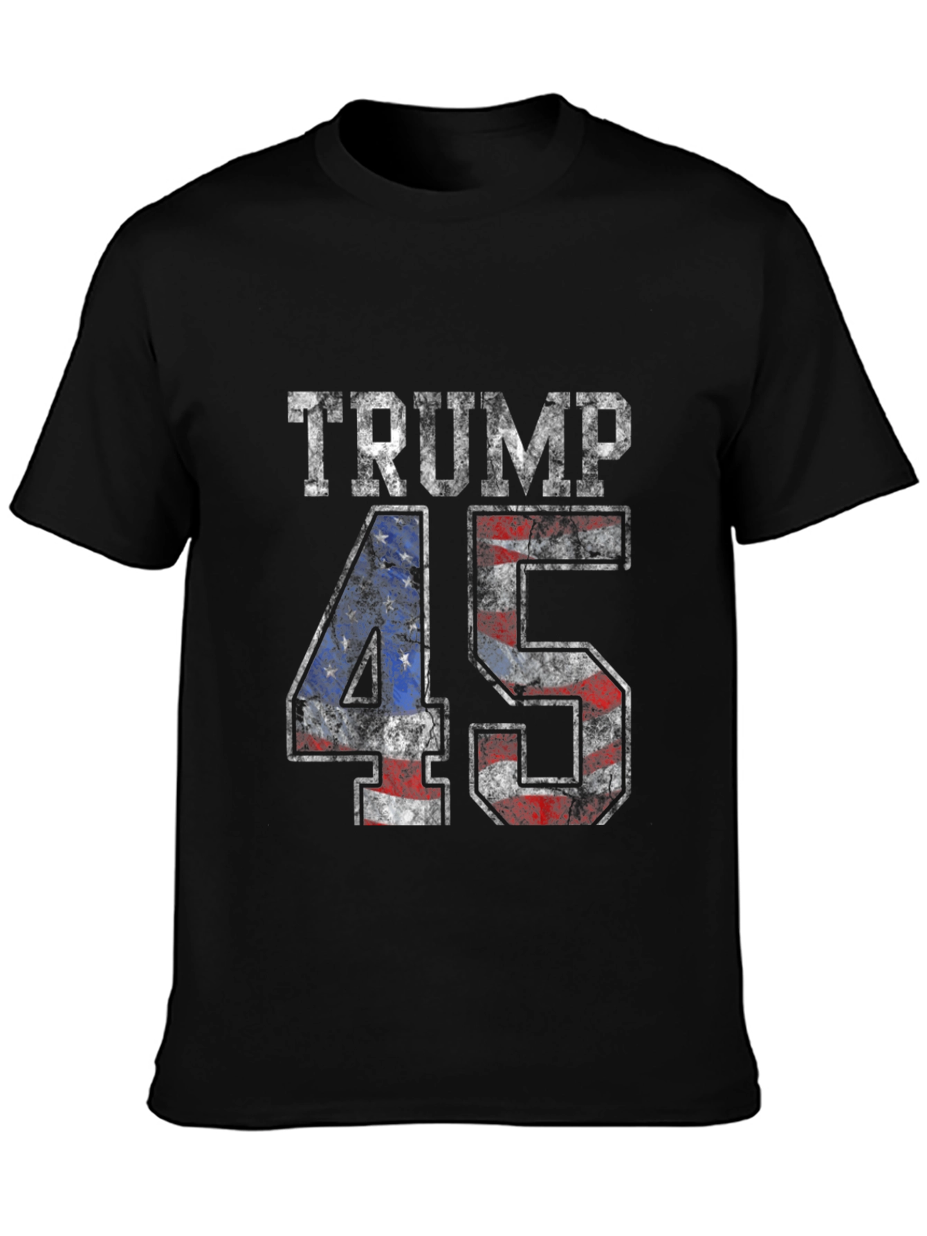 Trump 45 Patriotic Graphic T-Shirt