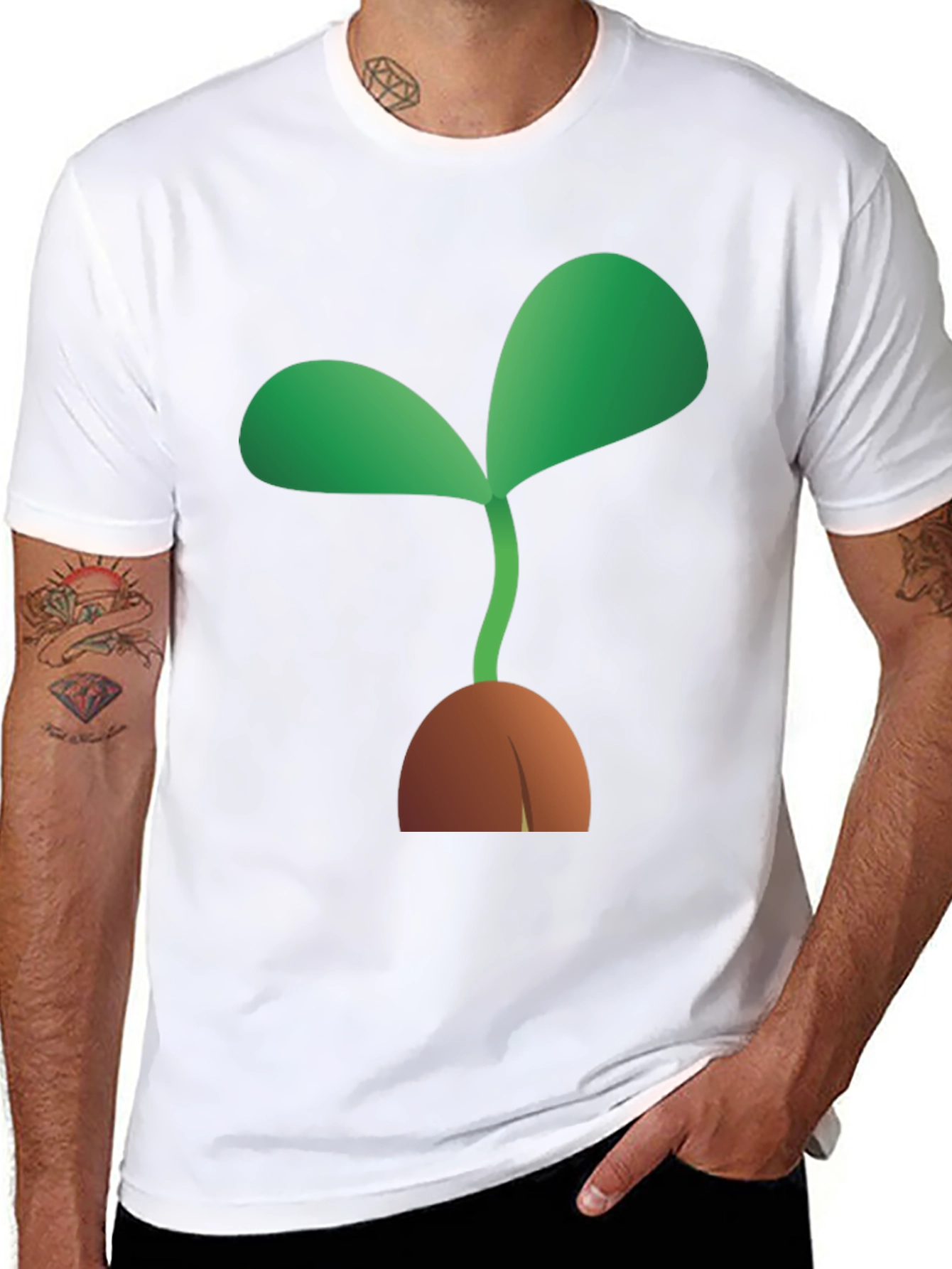 Sprout Graphic Tee - Organic Style