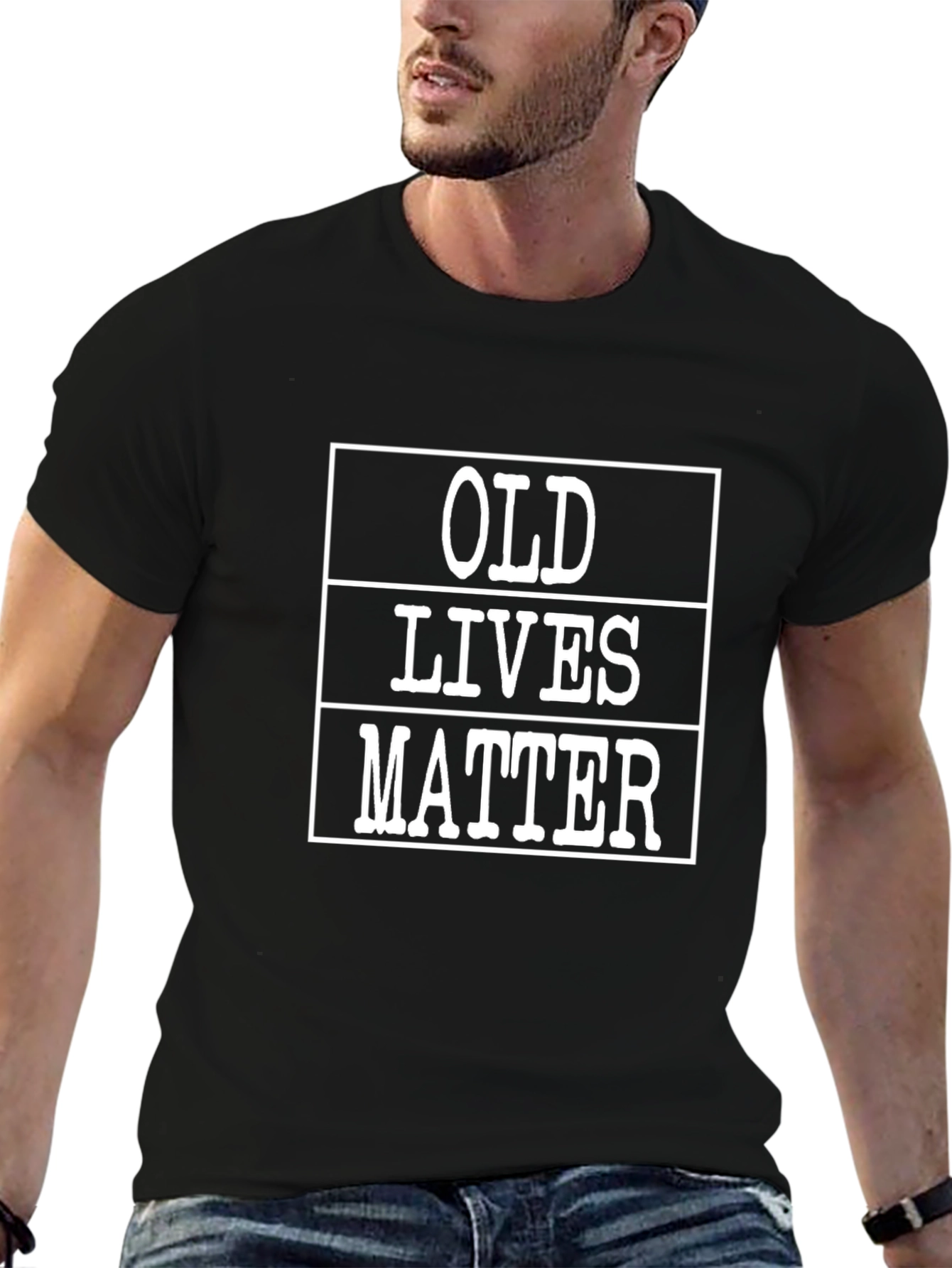 Old Lives Matter Graphic T-Shirt