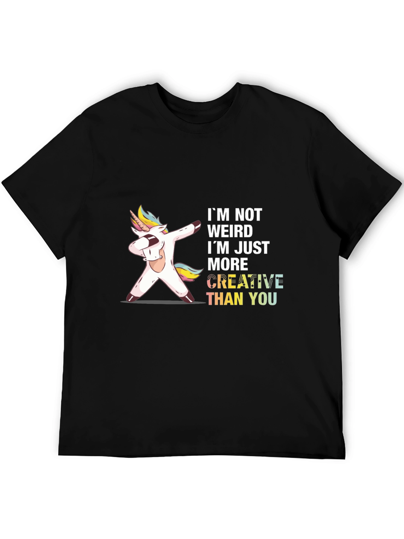 Creative Unicorn Dab T-Shirt