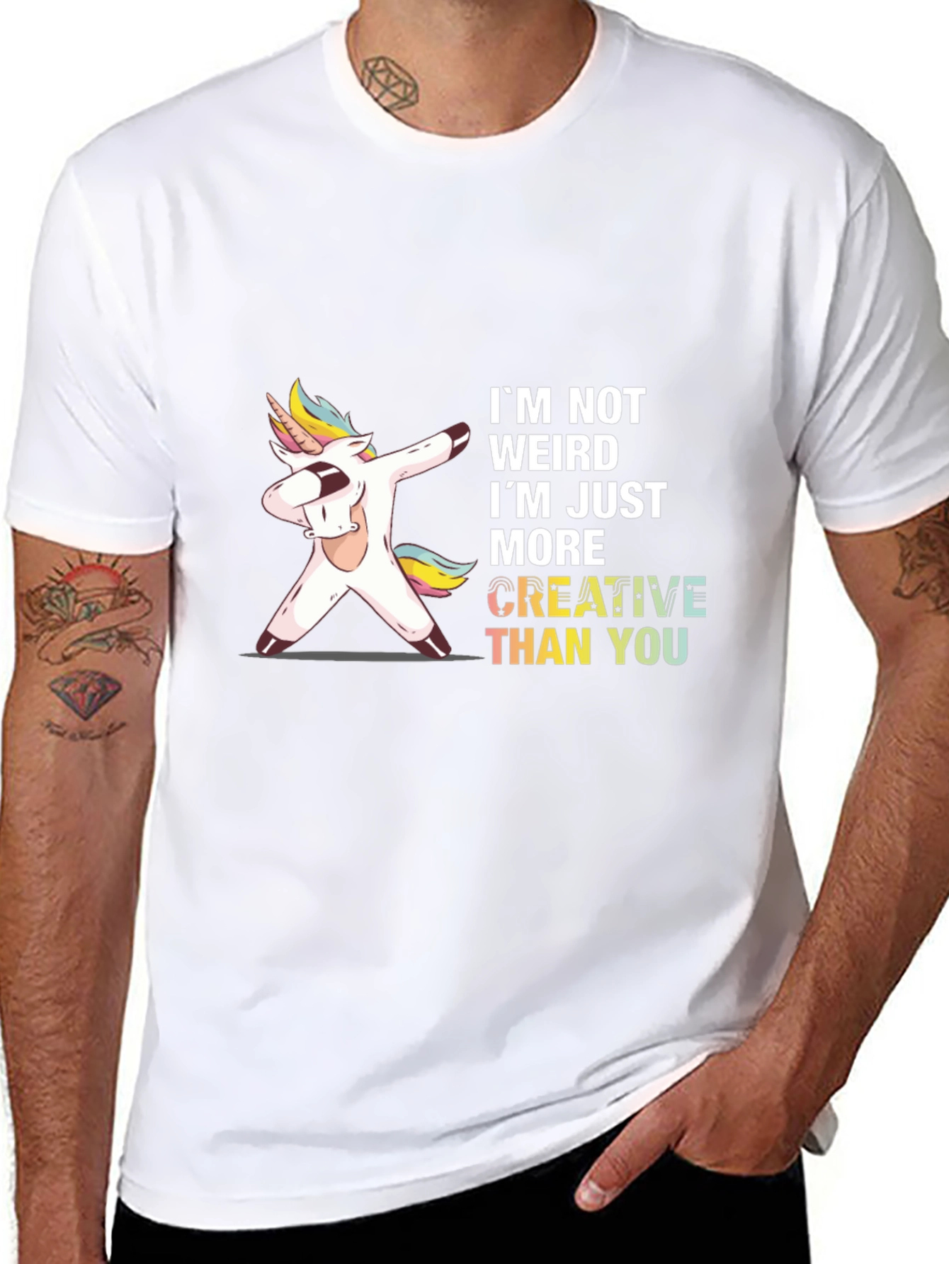 Creative Unicorn Dab T-Shirt