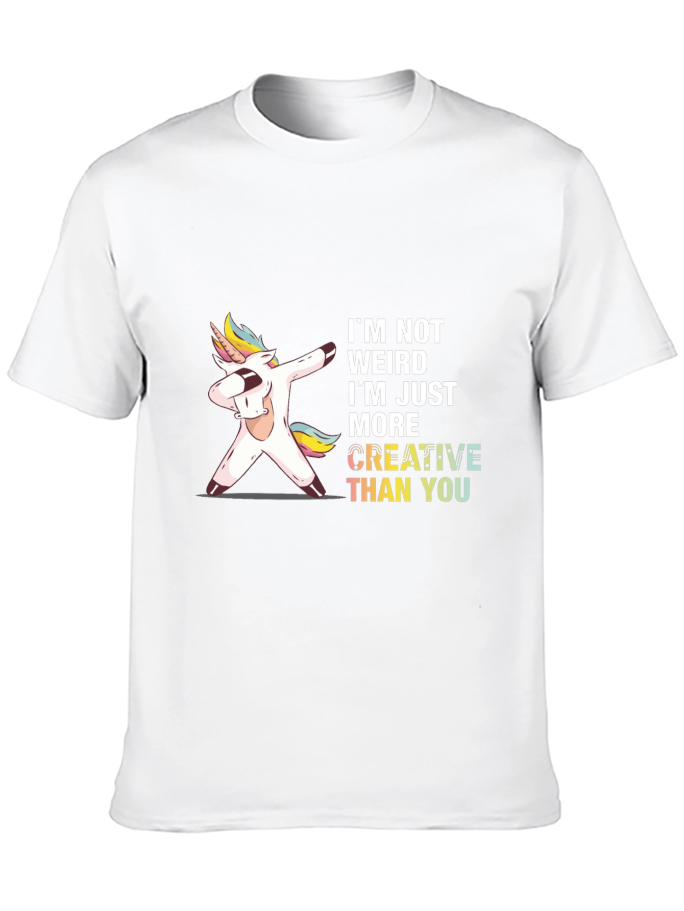 Creative Unicorn Dab T-Shirt