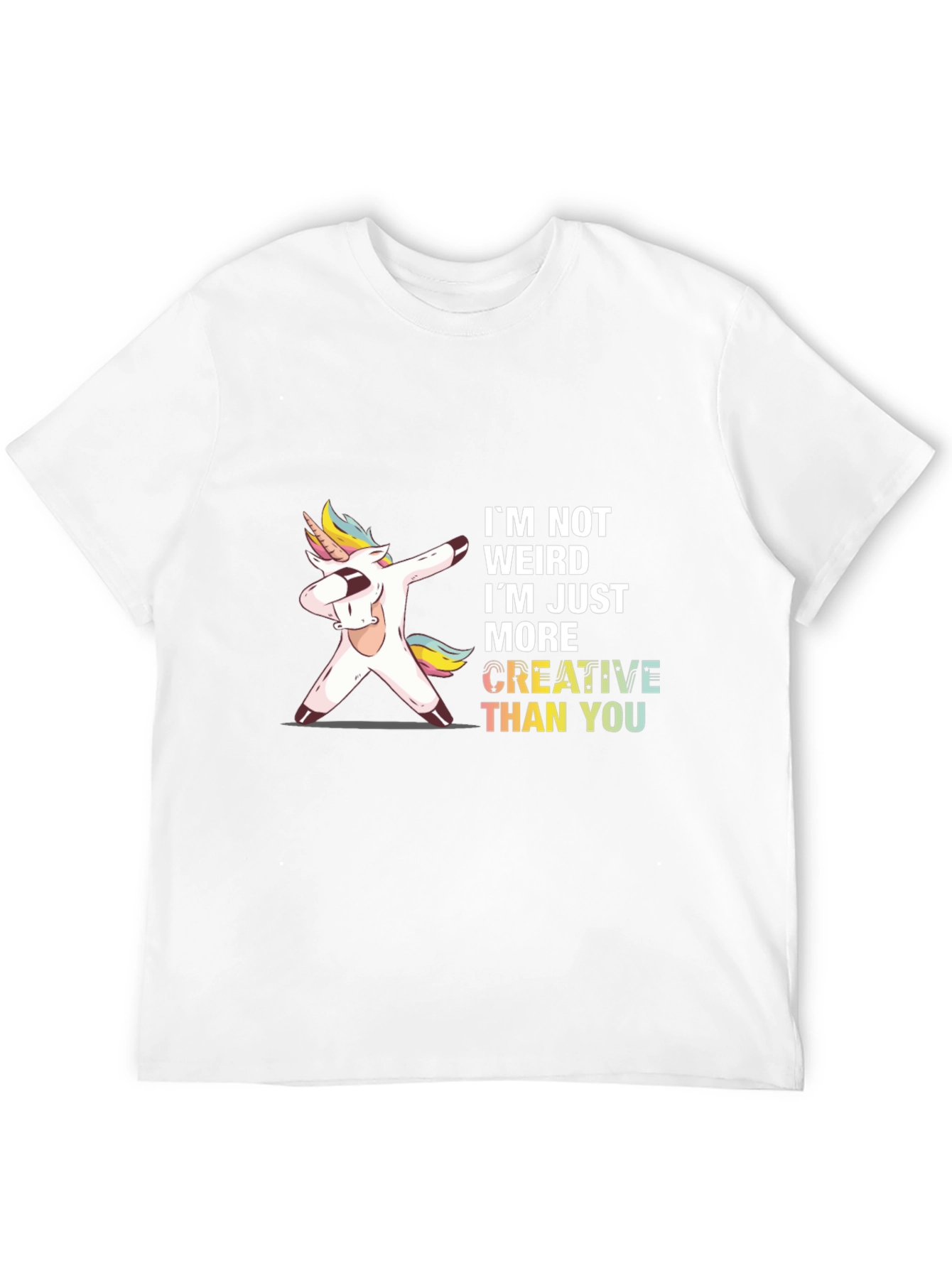 Creative Unicorn Dab T-Shirt