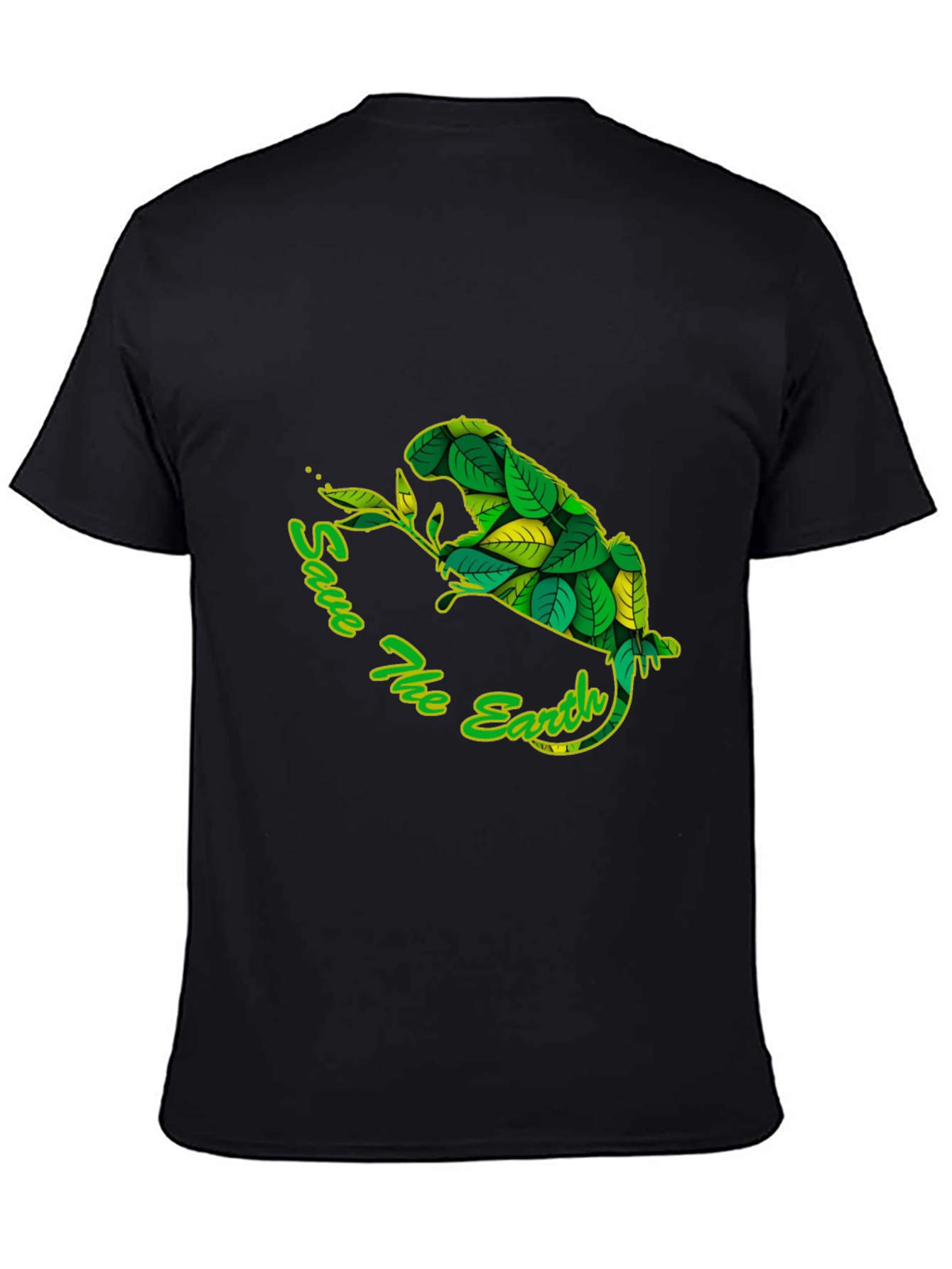 Save the Earth Beaver Graphic Tee - Eco-Friendly Fashion