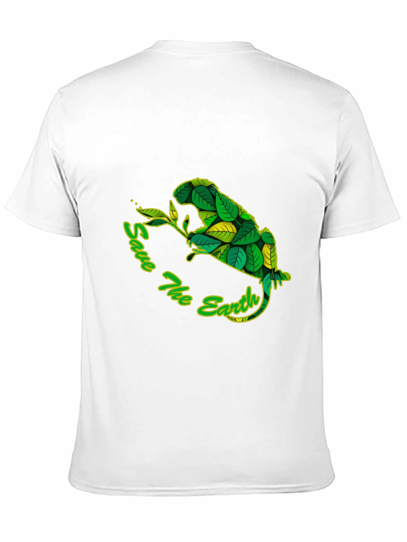 Save the Earth Beaver Graphic Tee - Eco-Friendly Fashion
