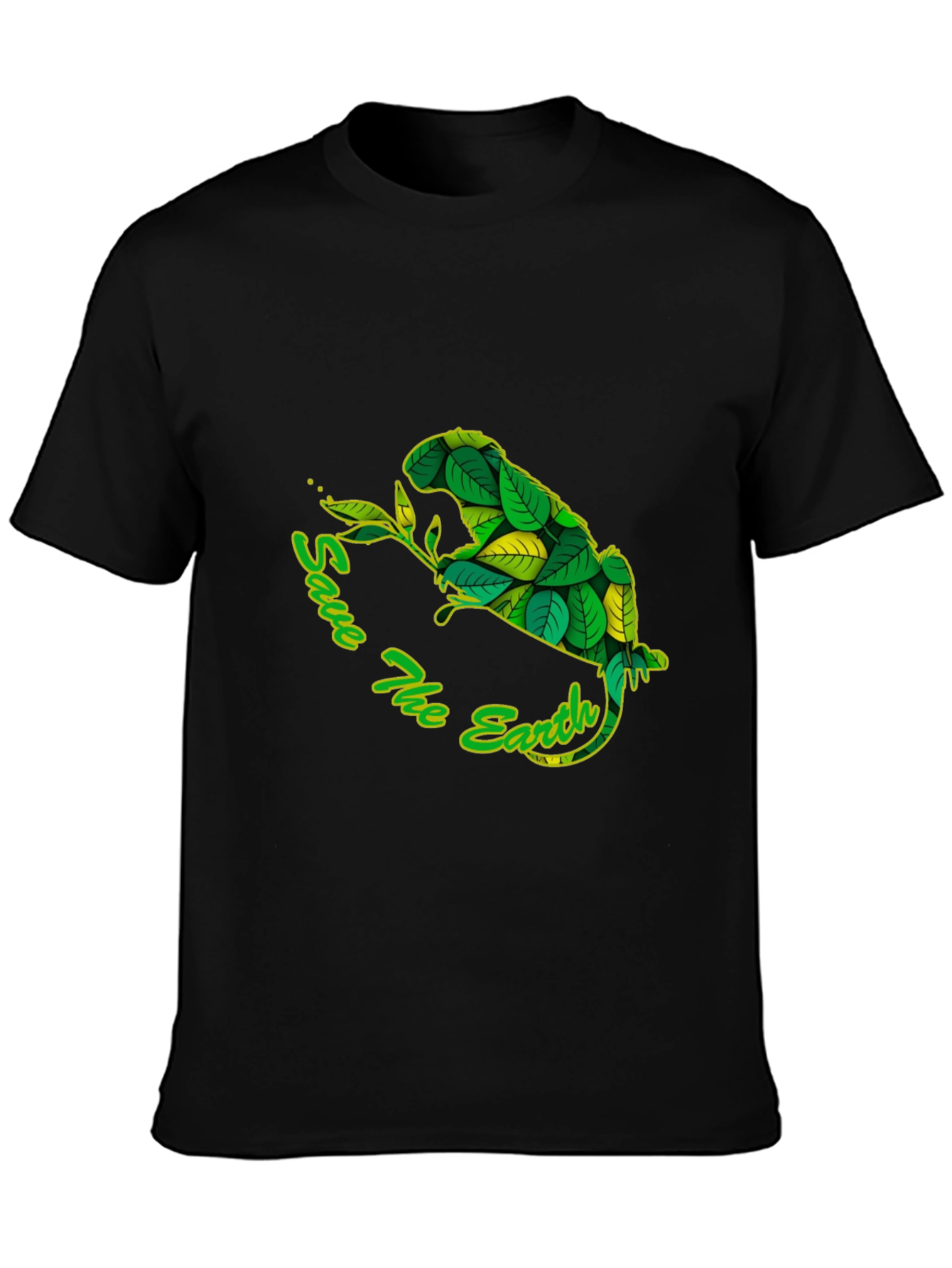 Save the Earth Beaver Graphic Tee - Eco-Friendly Fashion