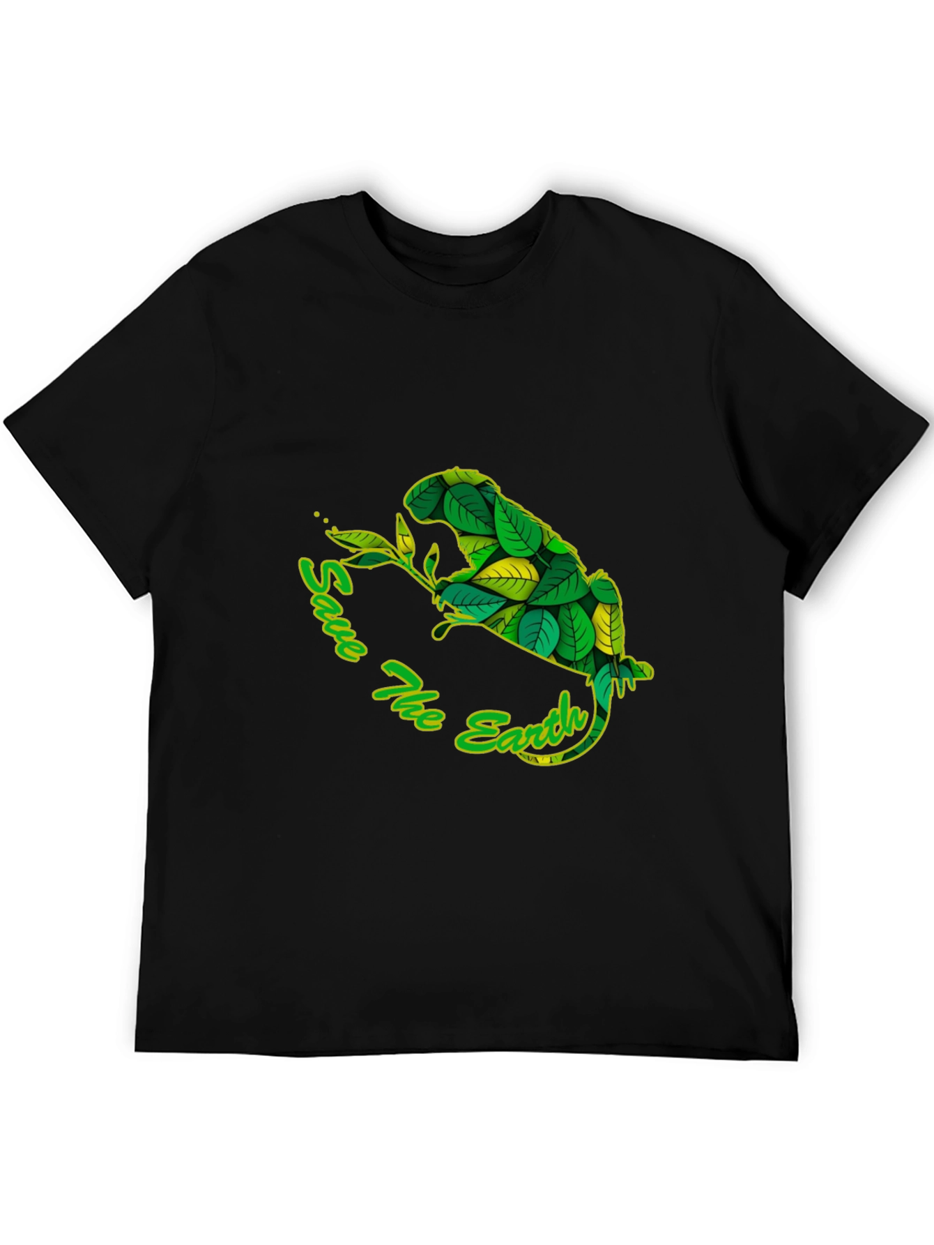 Save the Earth Beaver Graphic Tee - Eco-Friendly Fashion