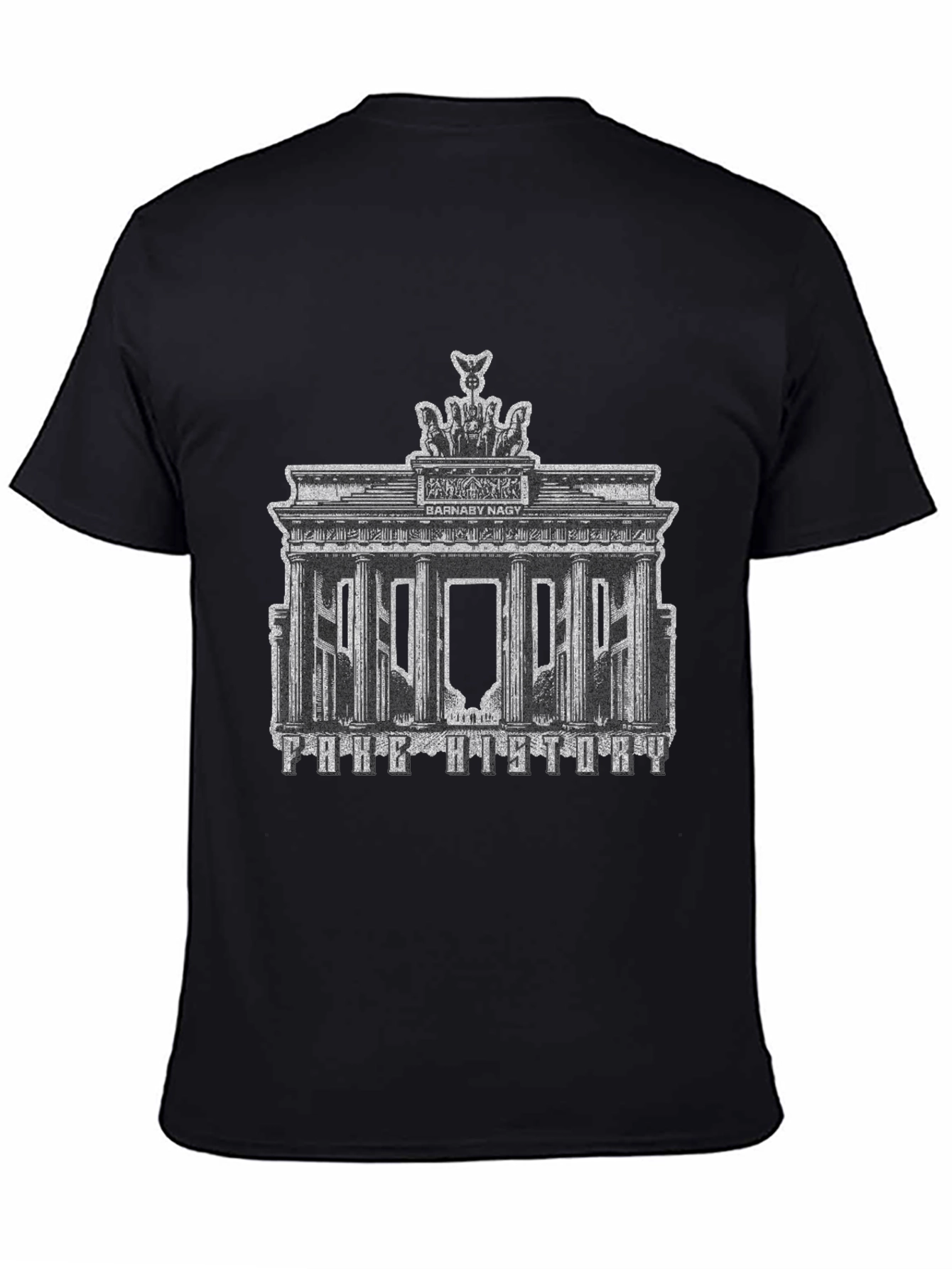 Barnaby Nagy Berlin Brandenburg Gate Graphic T-Shirt