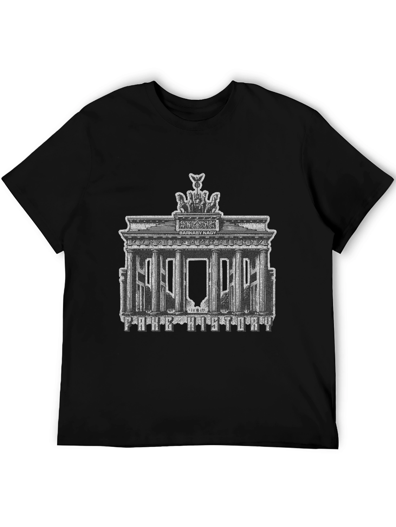 Barnaby Nagy Berlin Brandenburg Gate Graphic T-Shirt