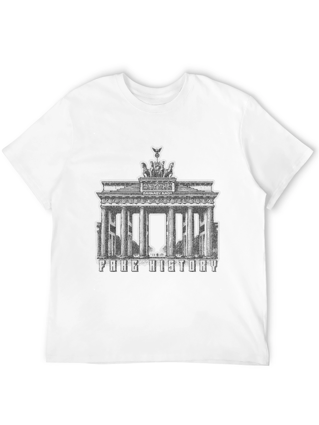 Barnaby Nagy Berlin Brandenburg Gate Graphic T-Shirt