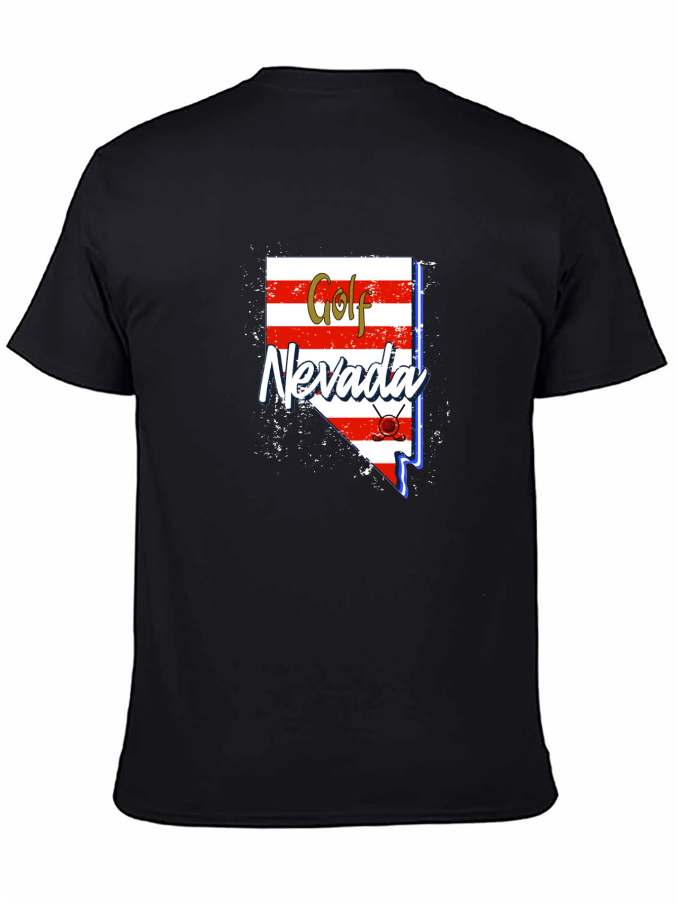 Golf Nevada T-Shirt - Novelty State Pride Tee