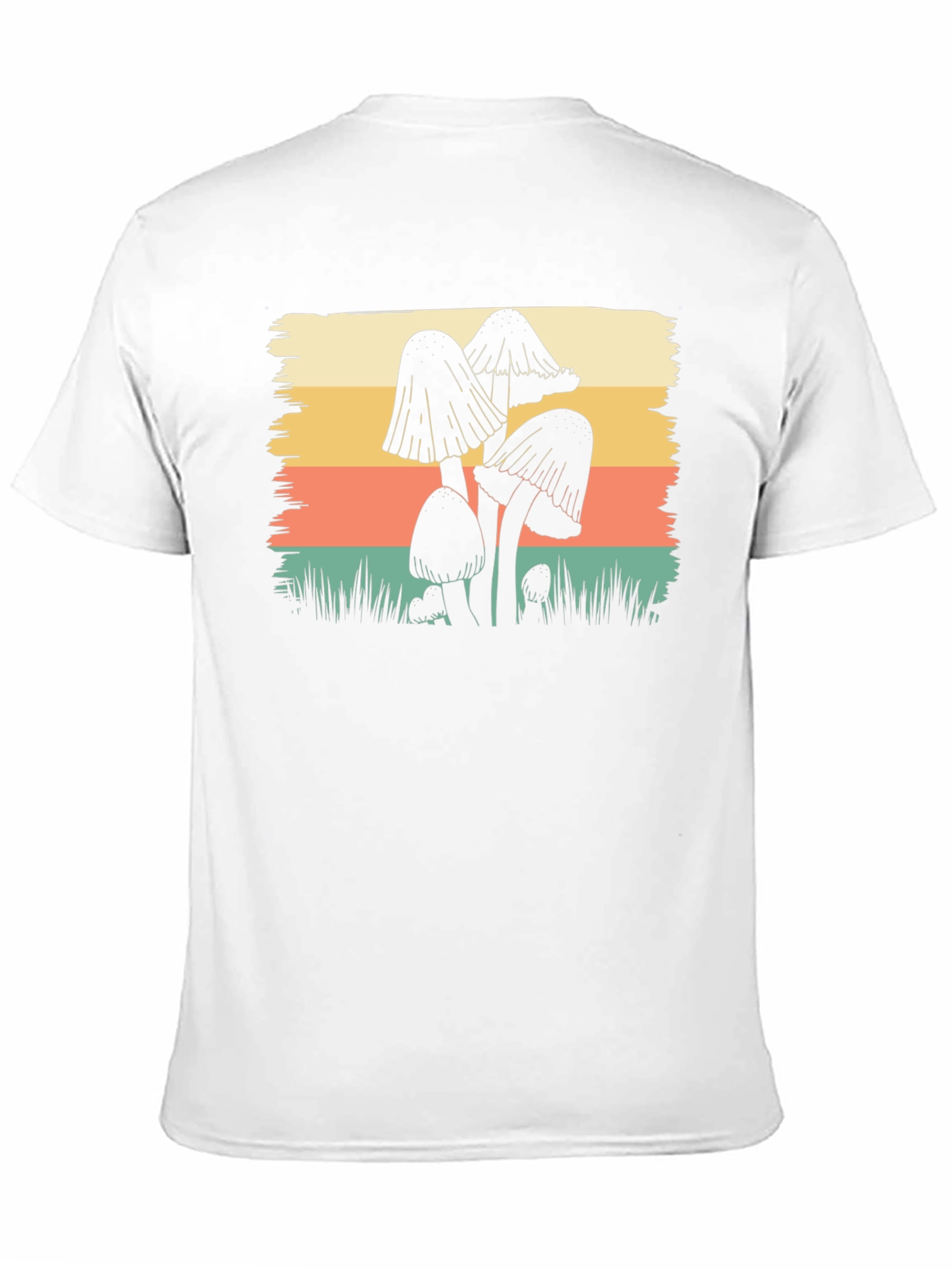 Retro Mushroom Graphic Tee - Stylish Comfort