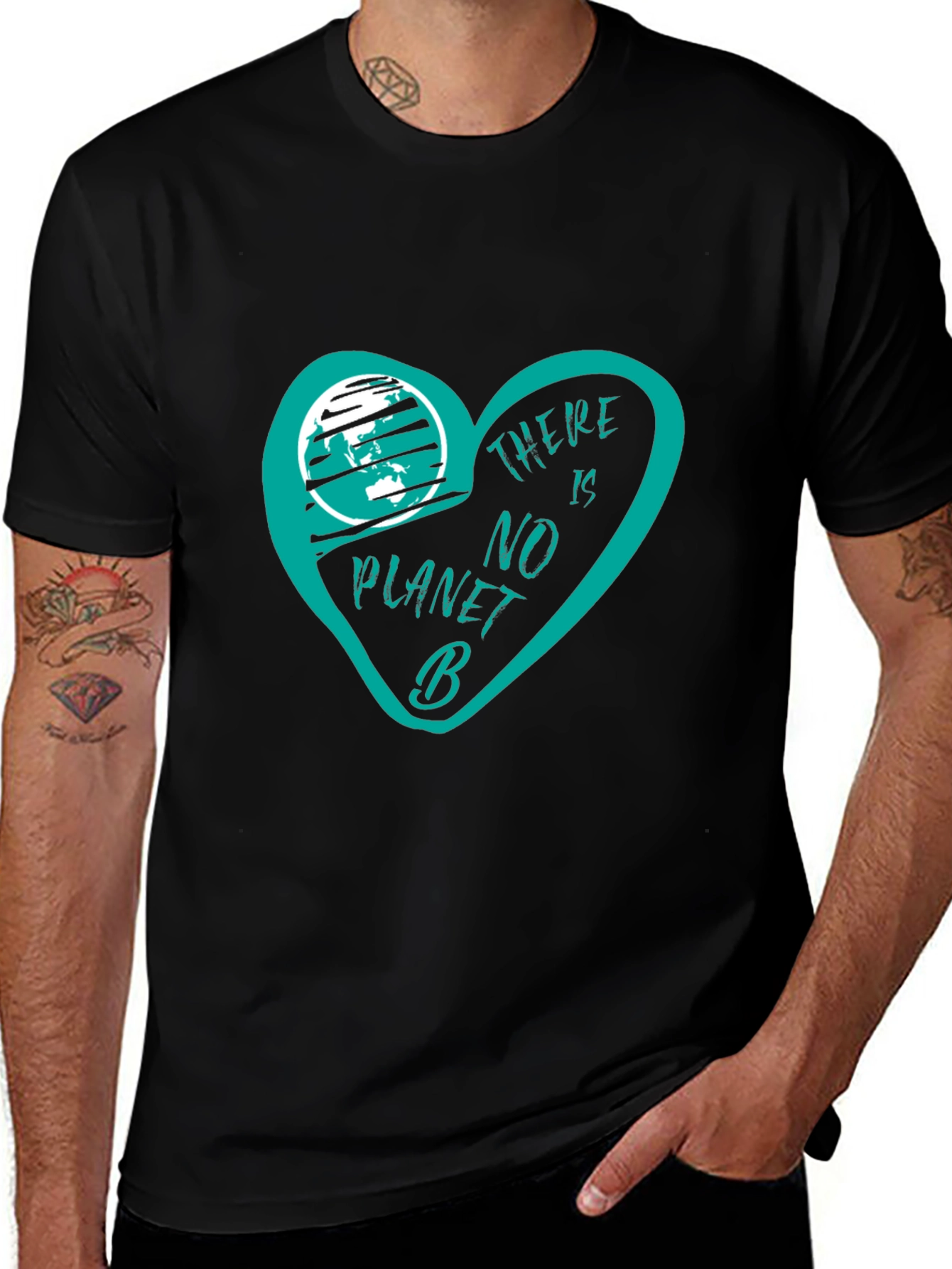 No Planet B Graphic Tee - Earth Day Shirt