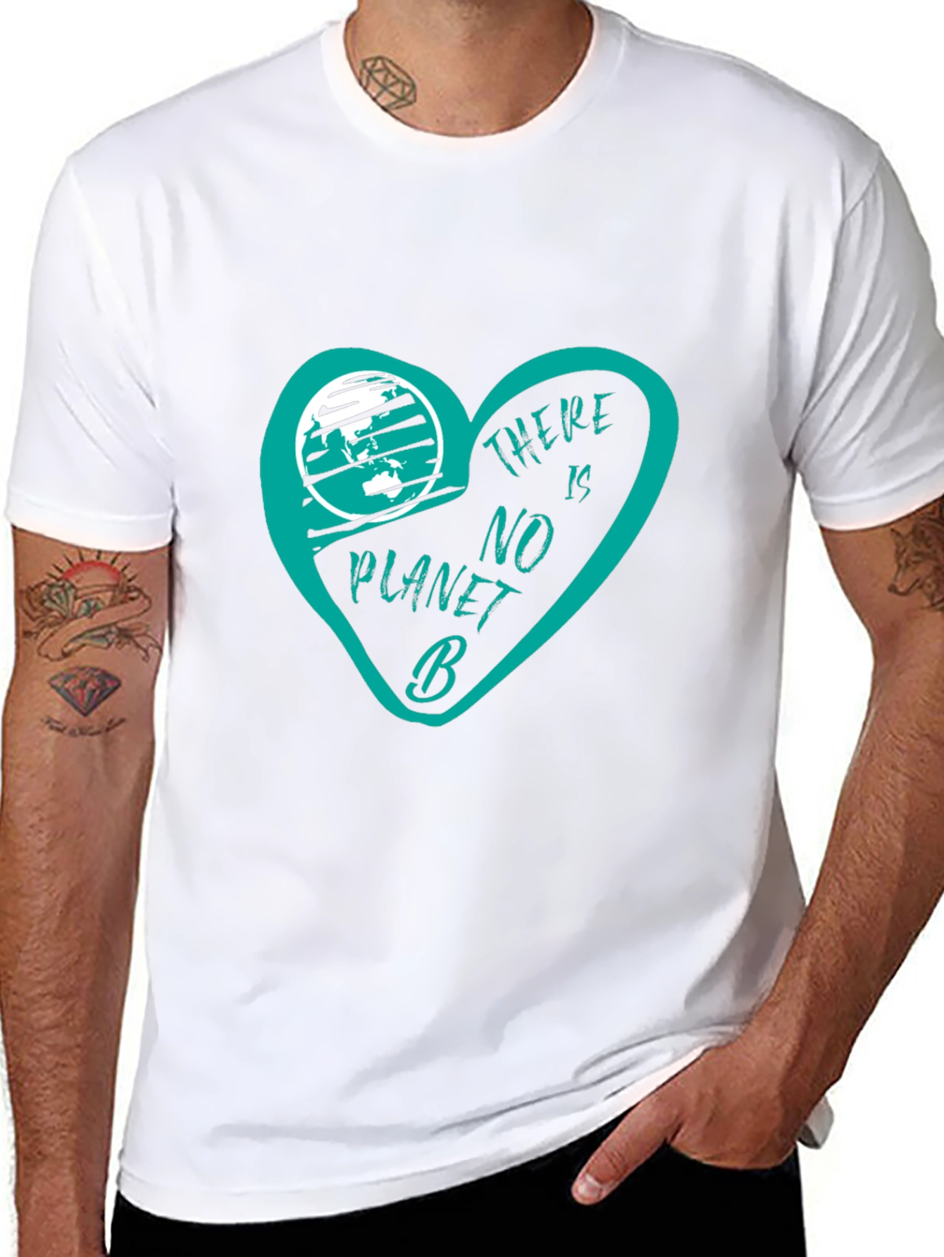 No Planet B Graphic Tee - Earth Day Shirt