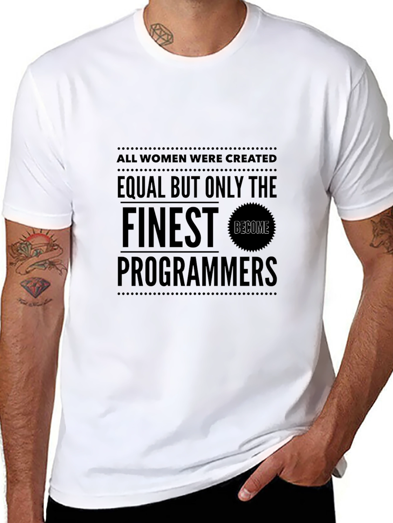 Finest Programmers T-Shirt - Women Empowerment