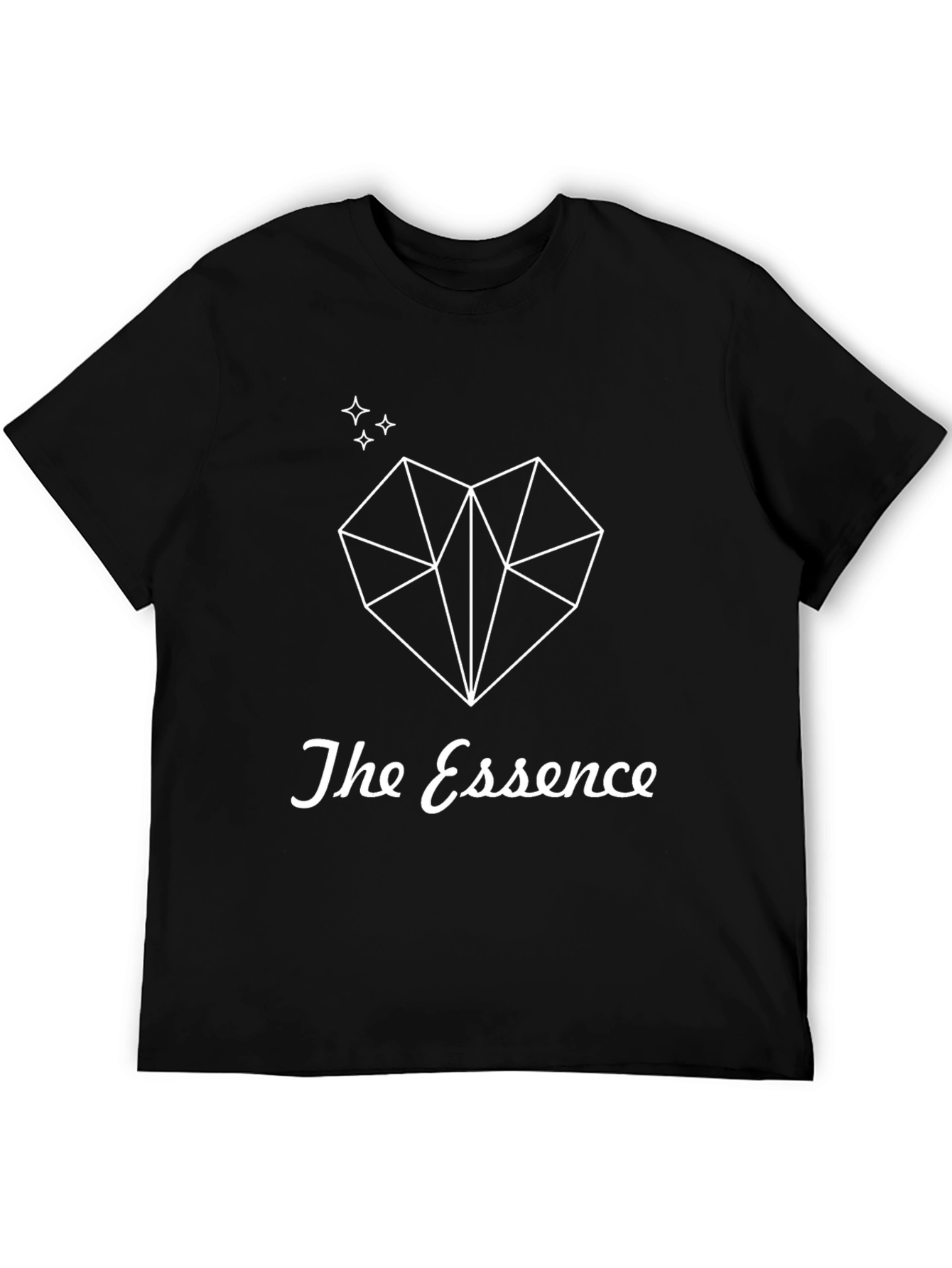 The Essence Graphic Tee - Stylish Geometric Design
