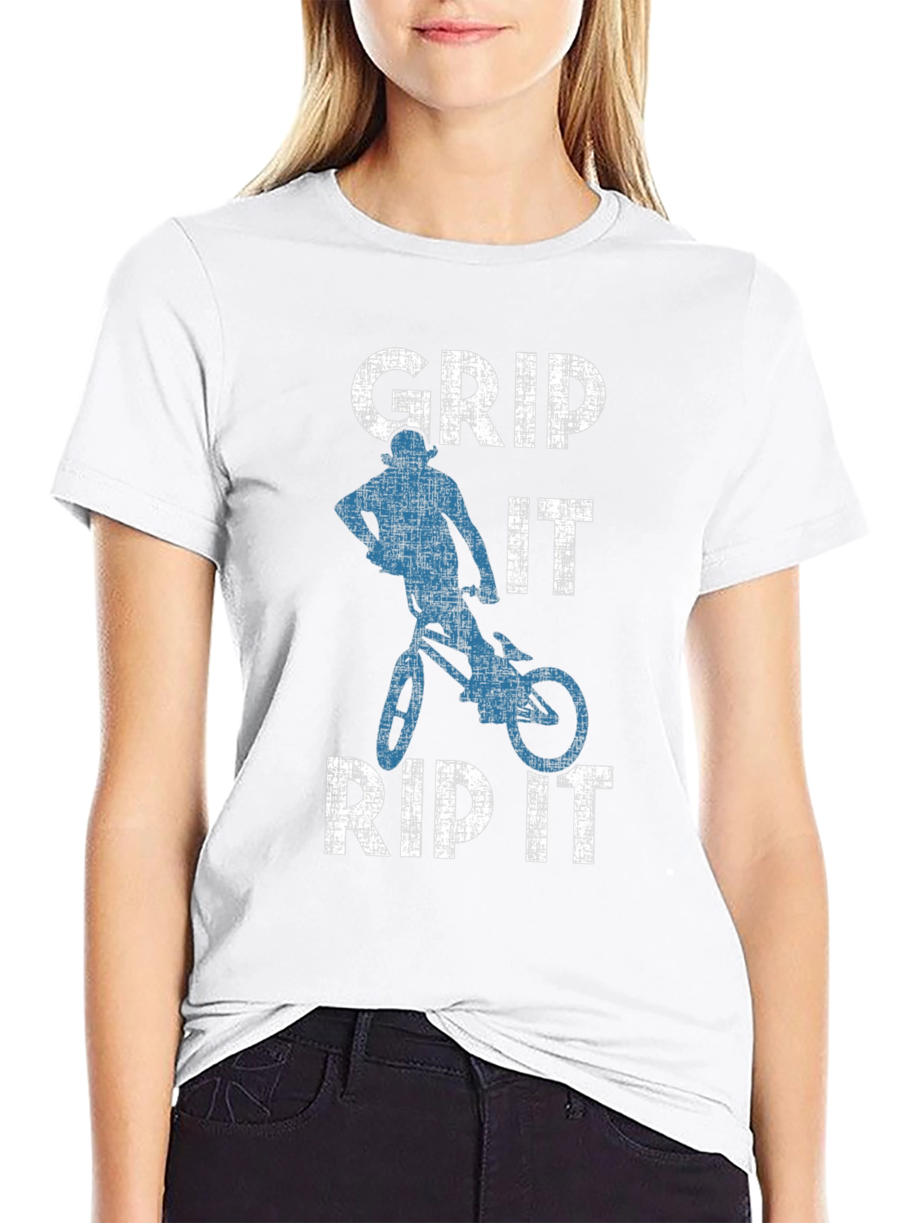Grip It Rip It Biking T-Shirt