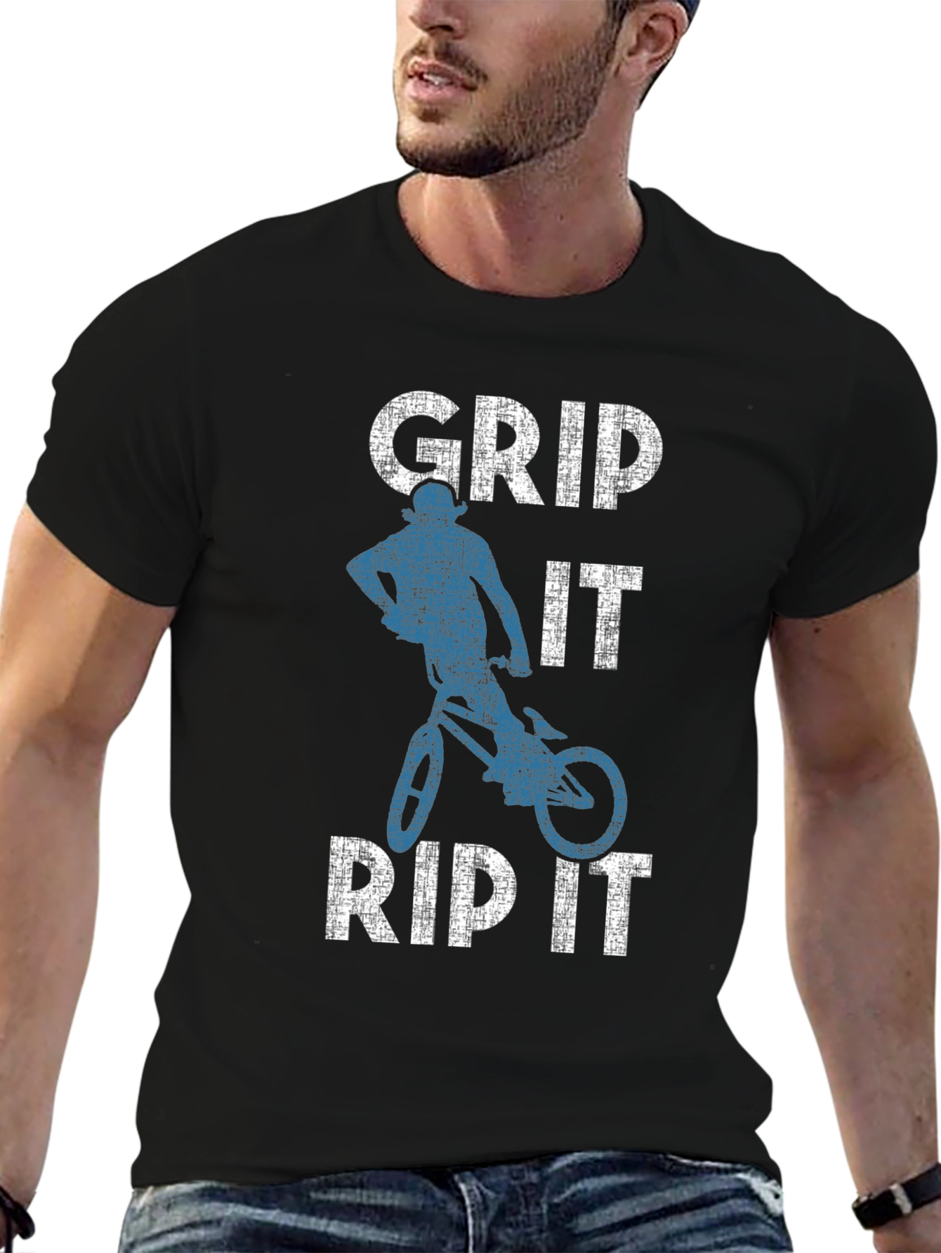 Grip It Rip It Biking T-Shirt