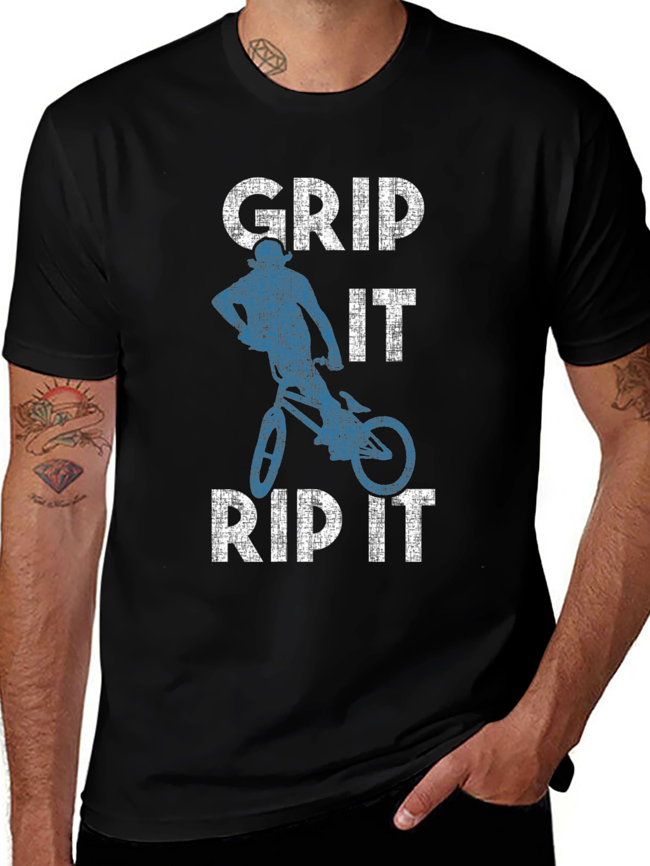 Grip It Rip It Biking T-Shirt
