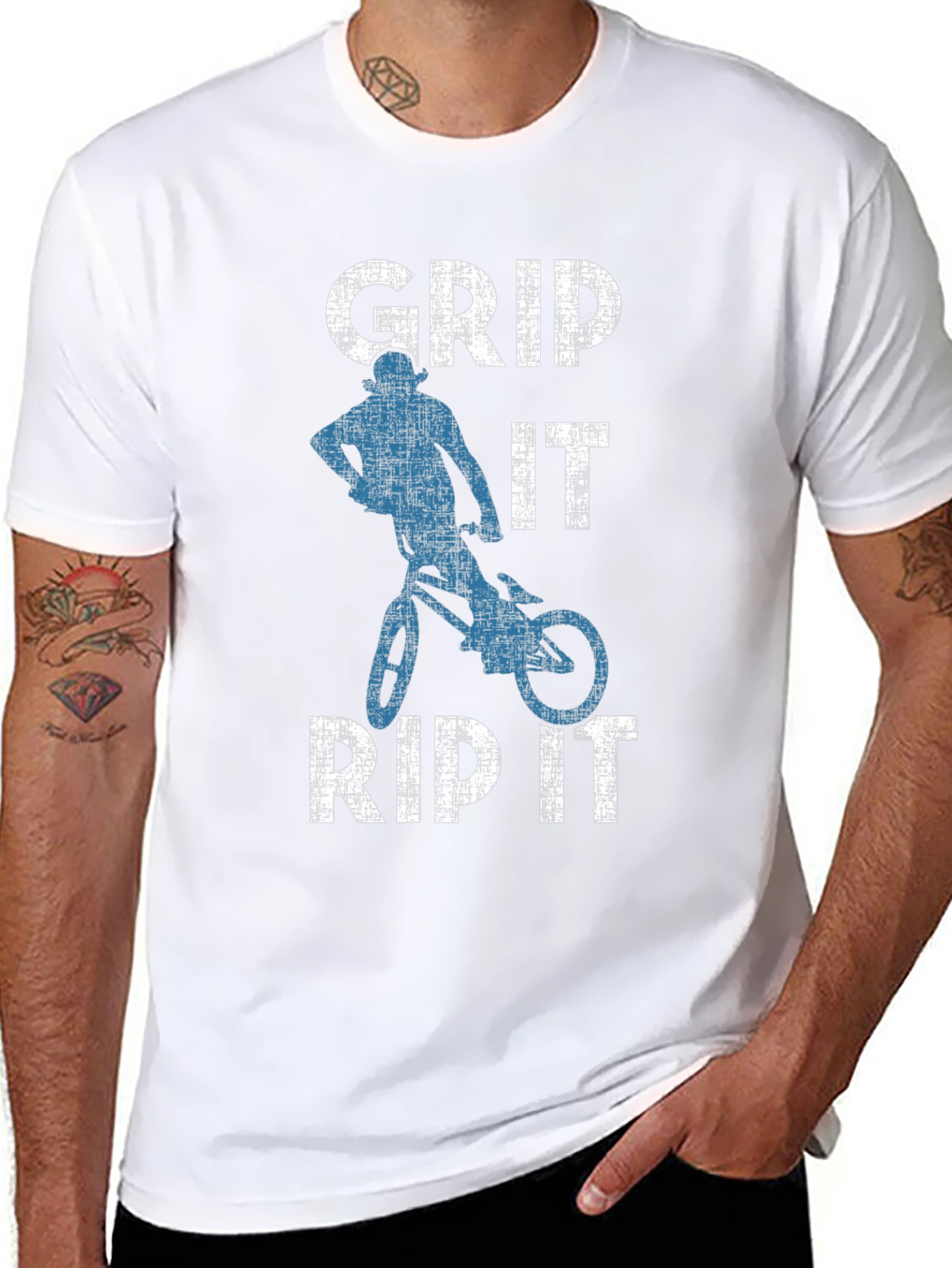 Grip It Rip It Biking T-Shirt
