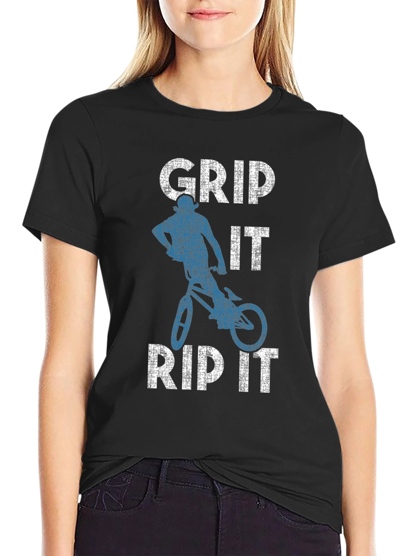 Grip It Rip It Biking T-Shirt