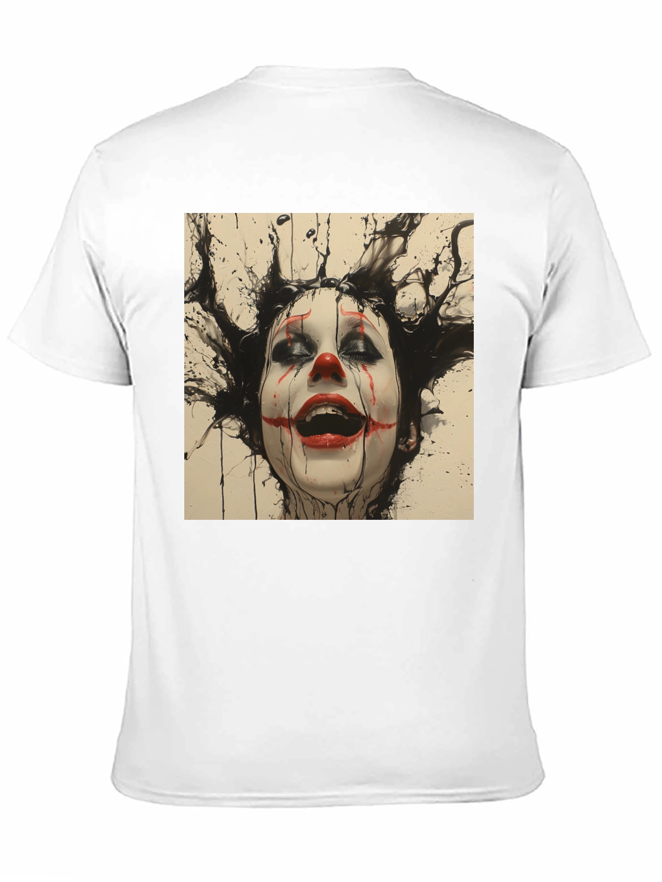 Clown Graphic Black T-Shirt