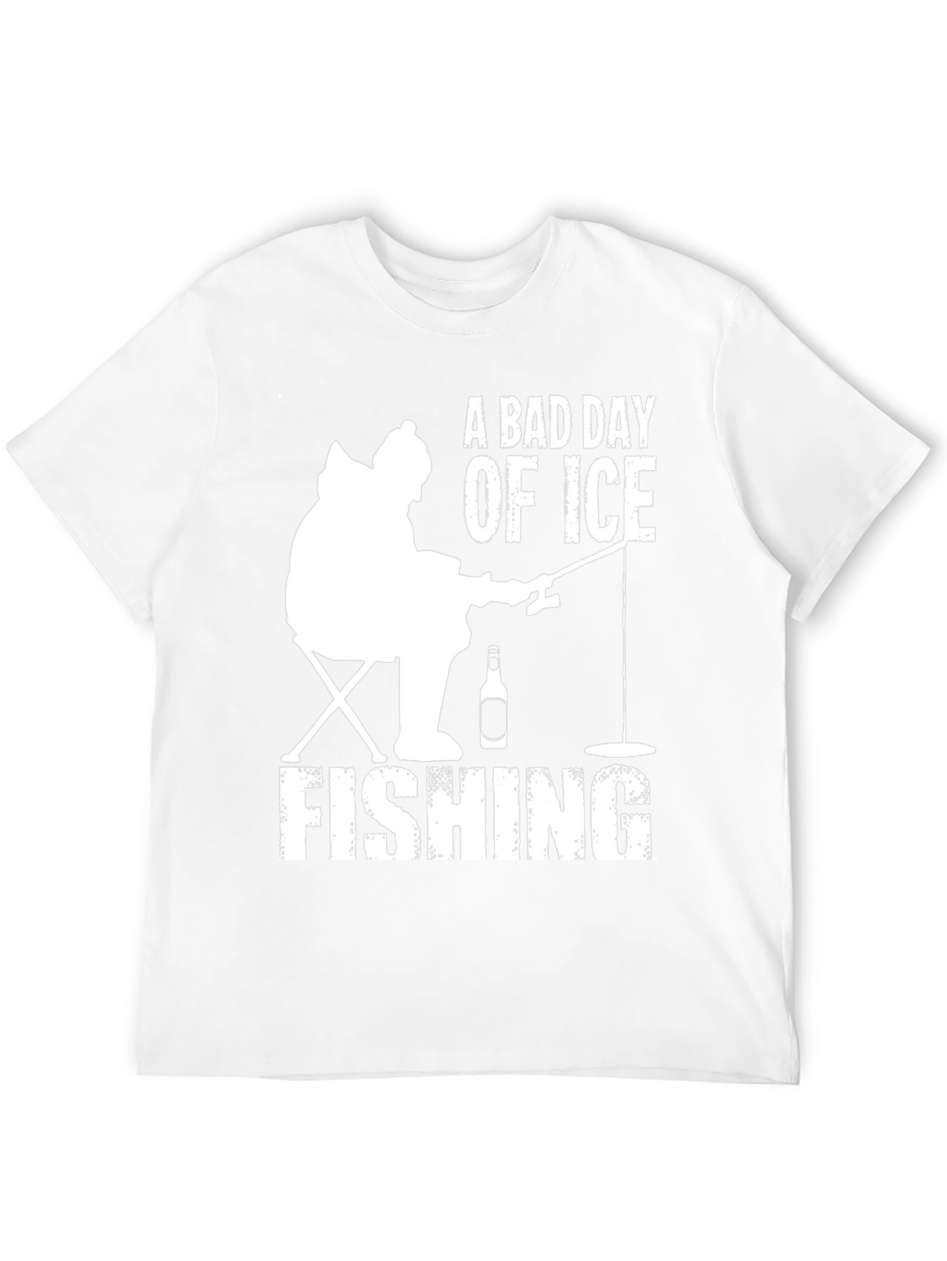 A Bad Day of Ice Fishing Graphic T-Shirt