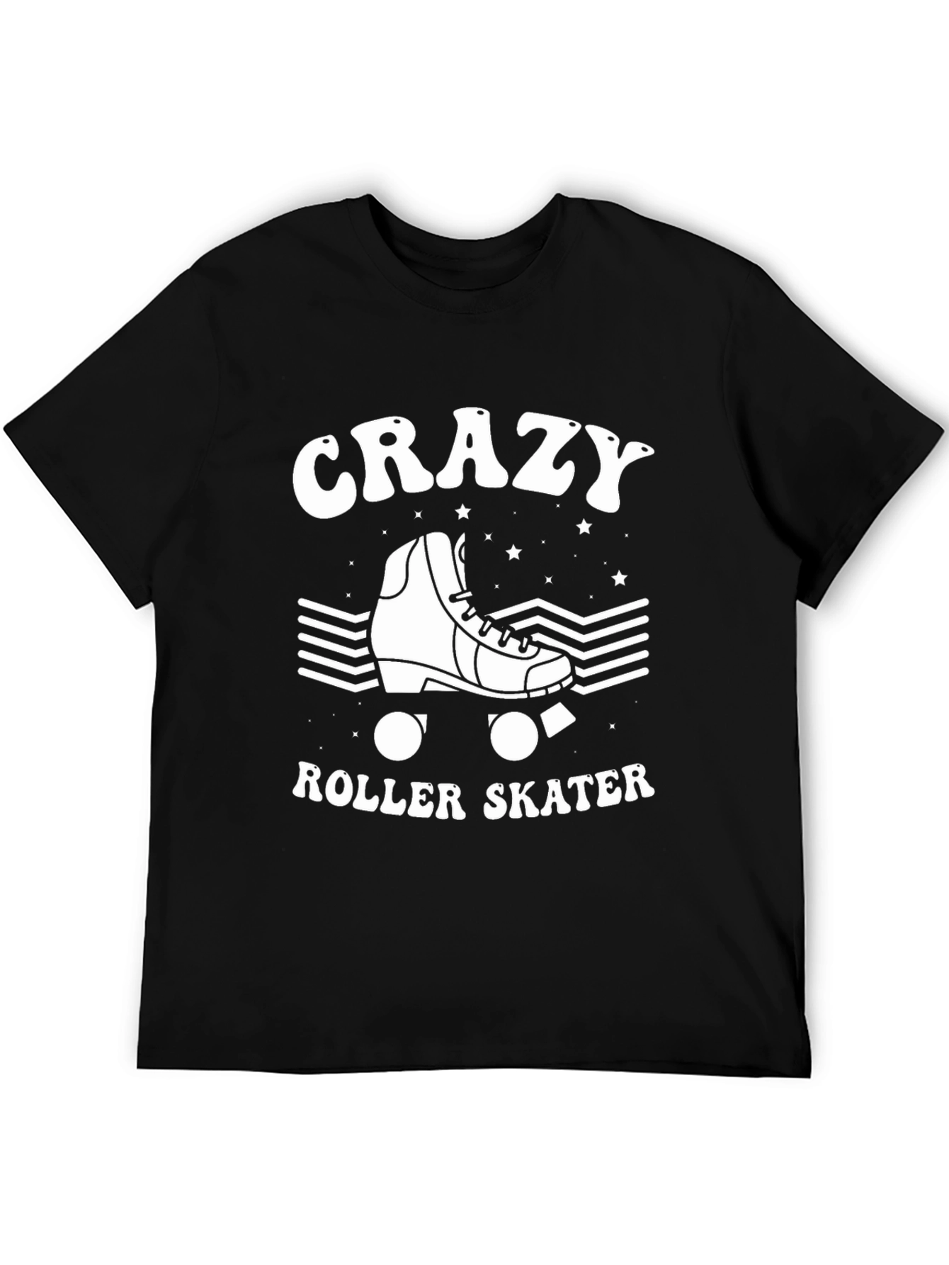 Crazy Roller Skater Graphic Tee