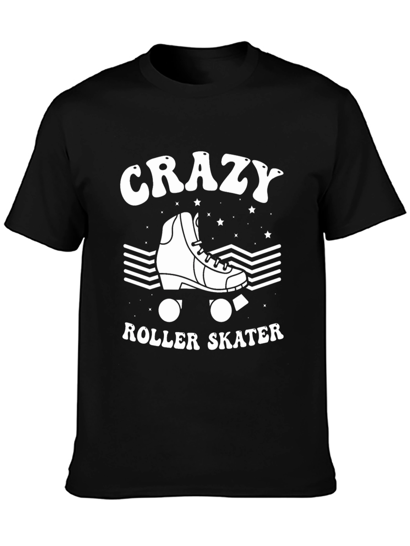 Crazy Roller Skater Graphic Tee
