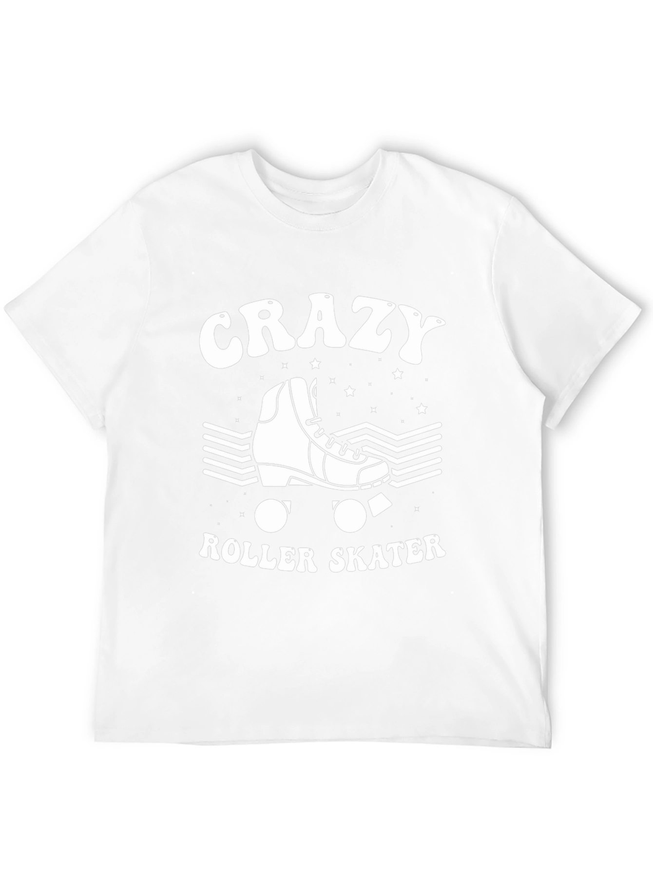 Crazy Roller Skater Graphic Tee