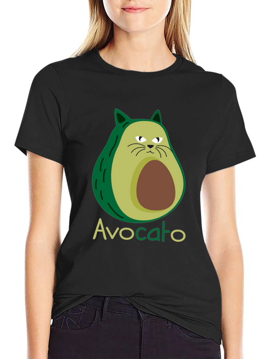 Avocato Funny Cat Avocado Pun T-Shirt