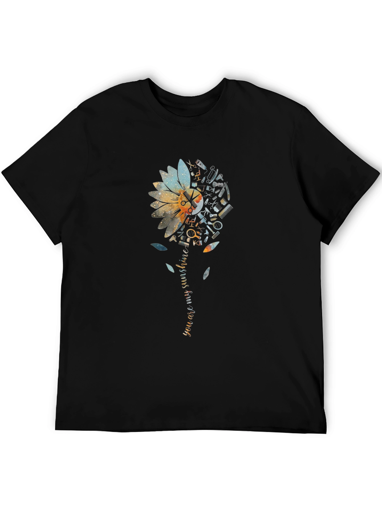 Hair Stylist Sunflower Graphic Tee