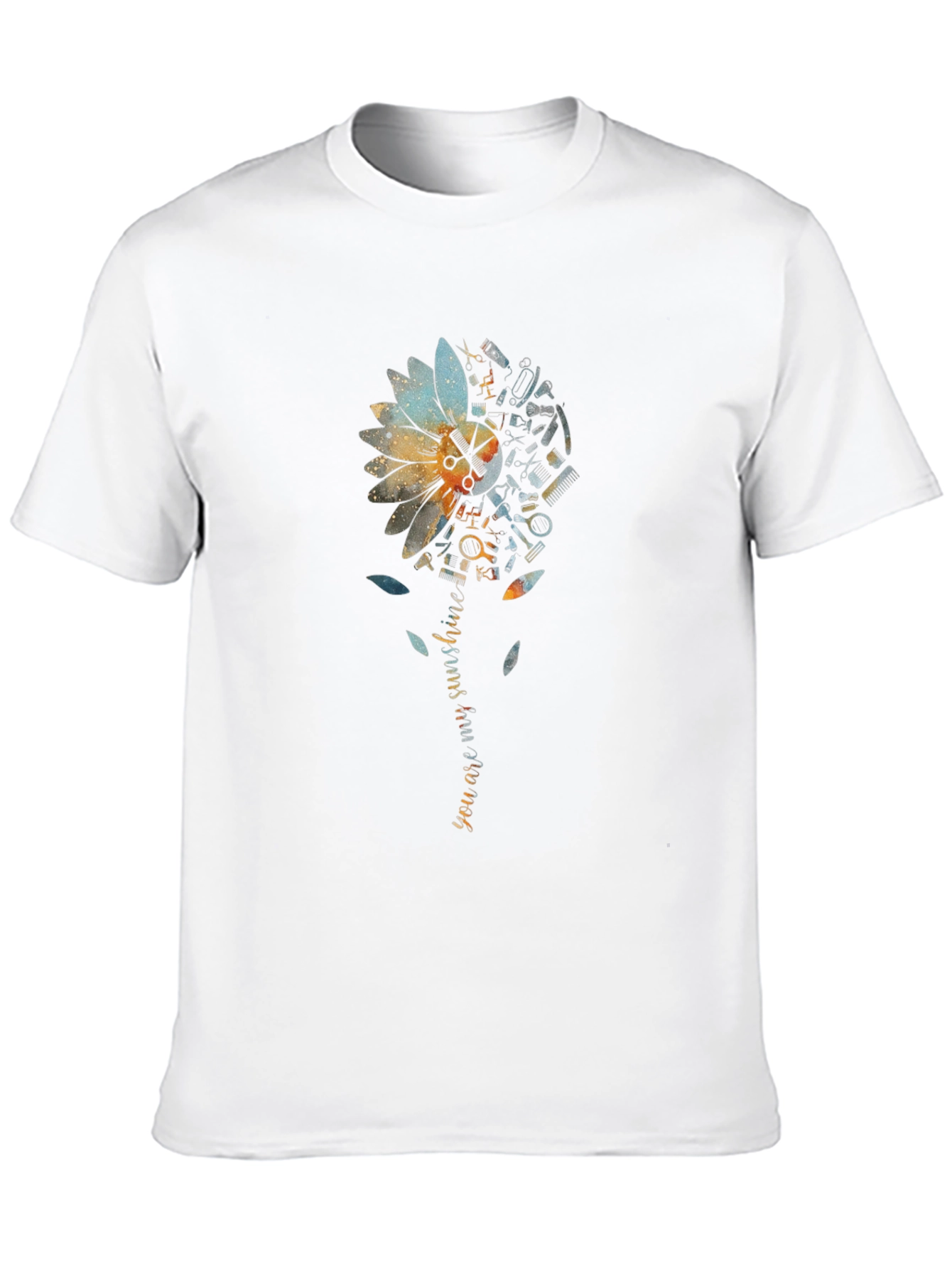 Hair Stylist Sunflower Graphic Tee