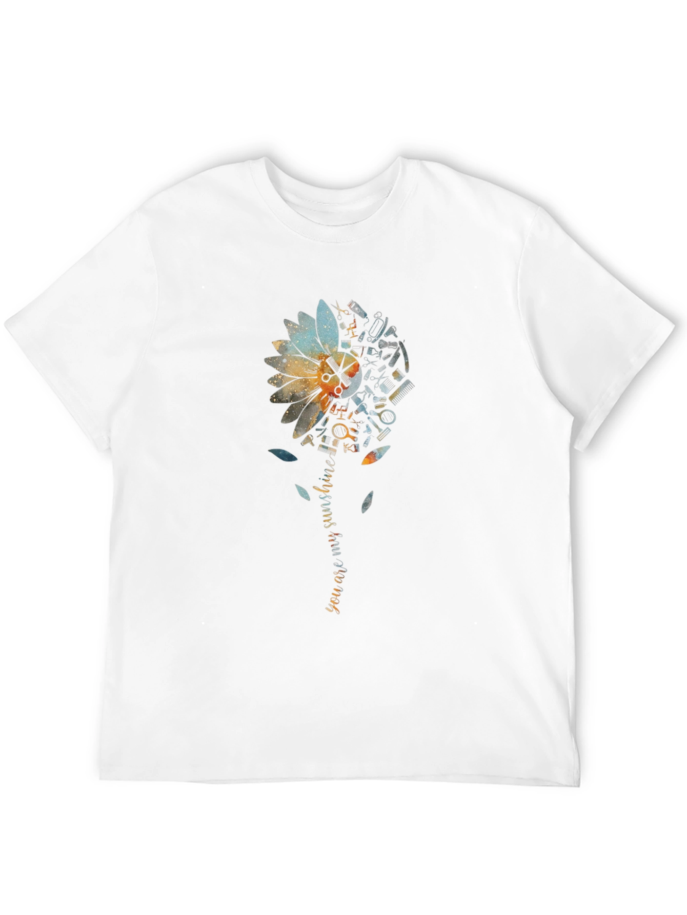 Hair Stylist Sunflower Graphic Tee