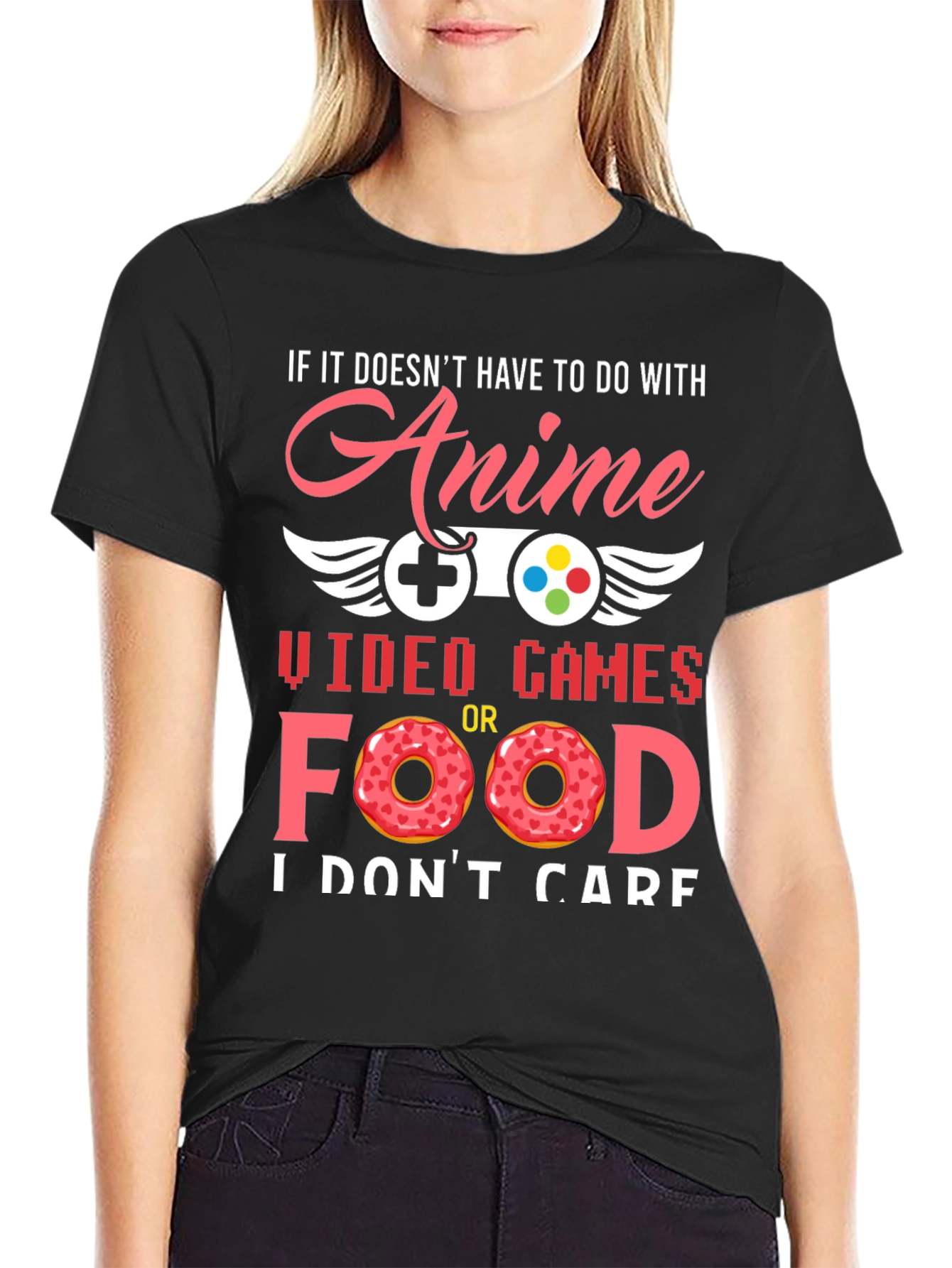Anime Video Games Food T-Shirt