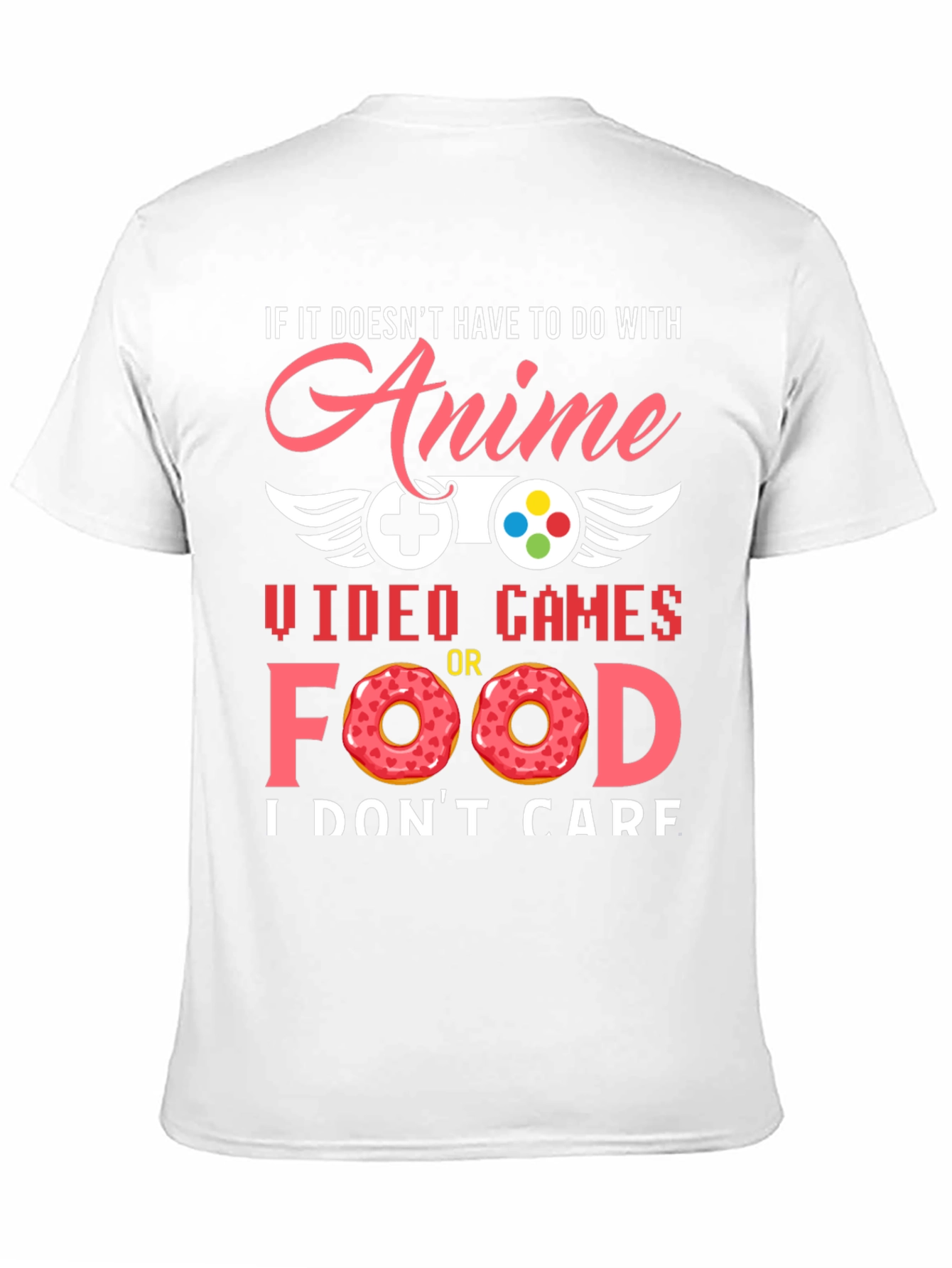 Anime Video Games Food T-Shirt