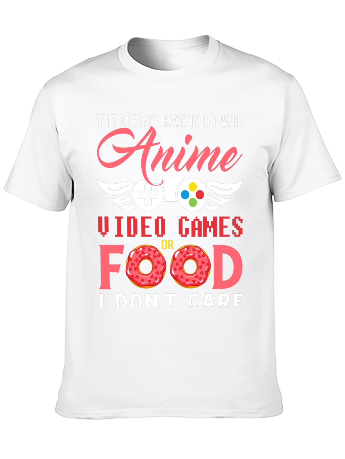Anime Video Games Food T-Shirt