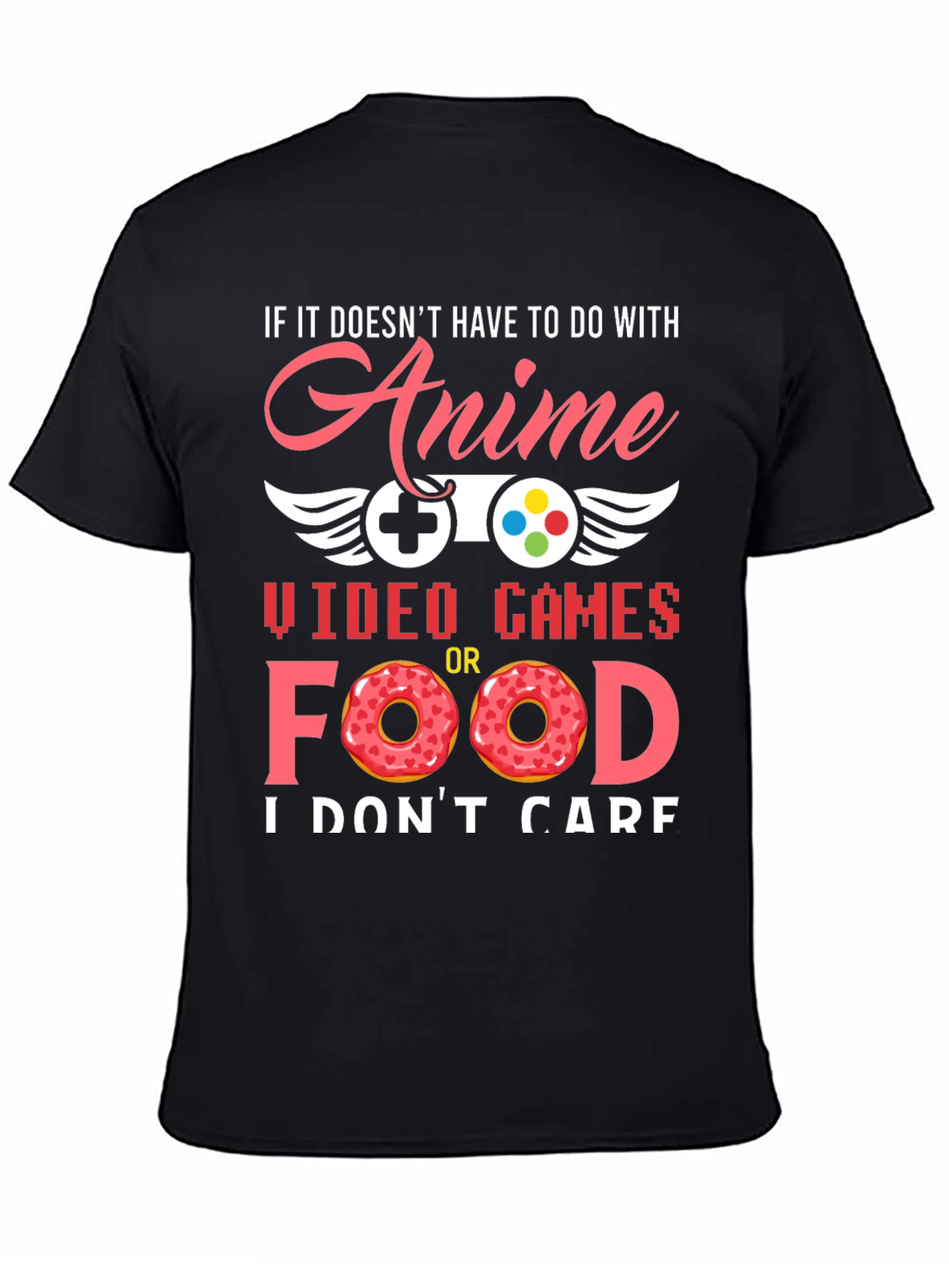 Anime Video Games Food T-Shirt
